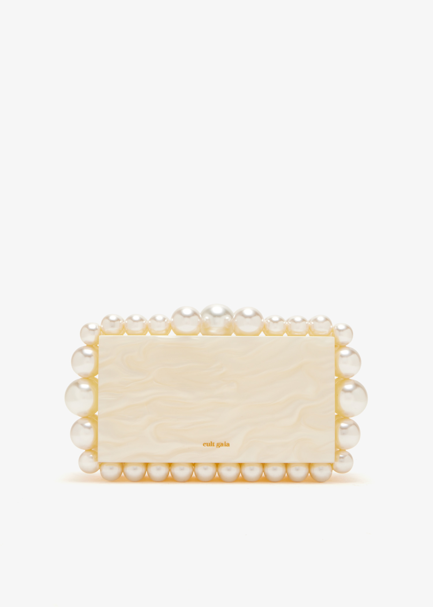 Eos box clutch, White
Eos box clutch, White