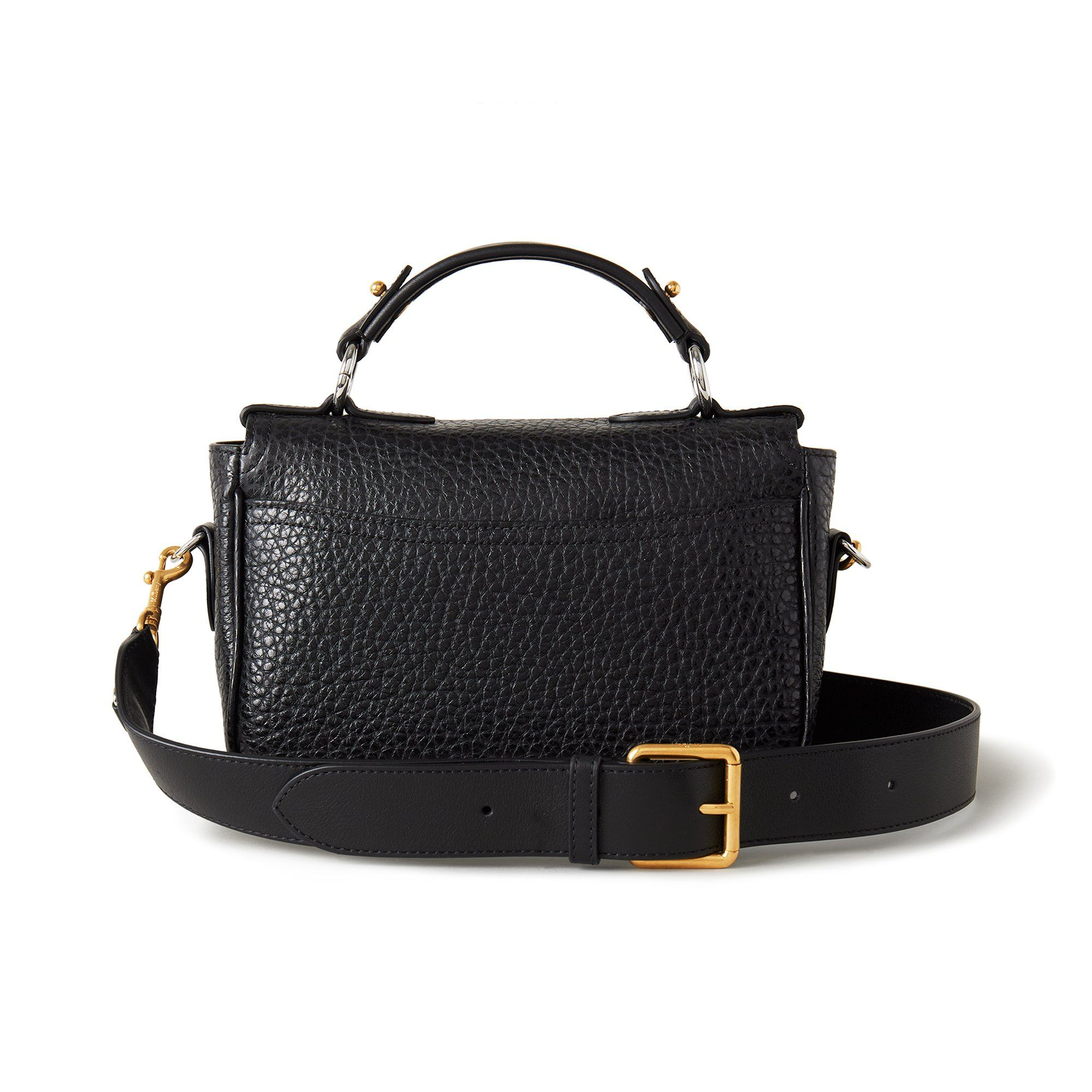 Small Bryn top-handle bag, Black