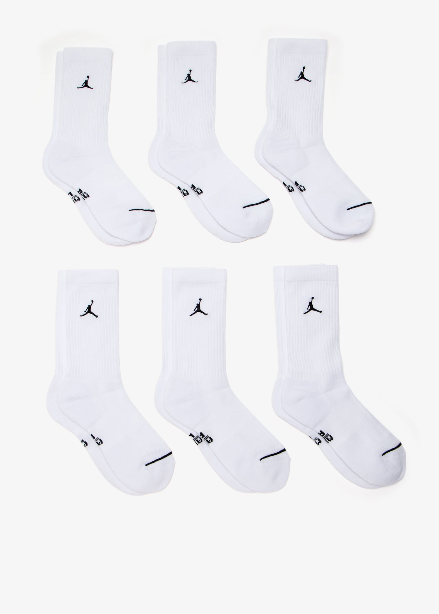 Jordan Everyday crew socks, White
Jordan Everyday crew socks, White