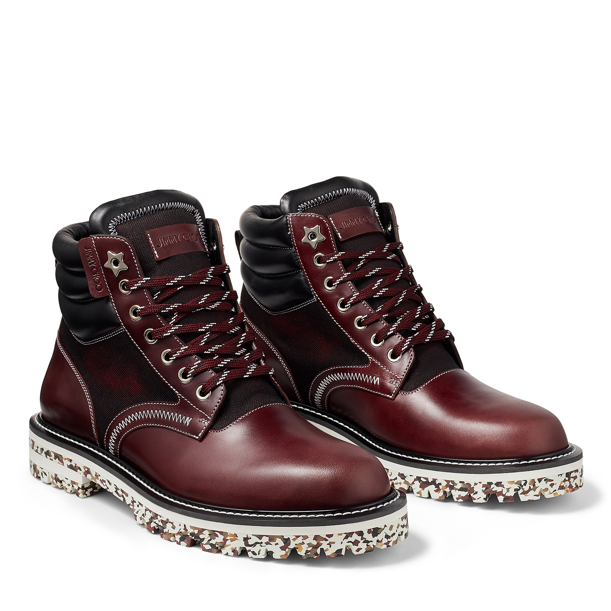 Combat boots, Red