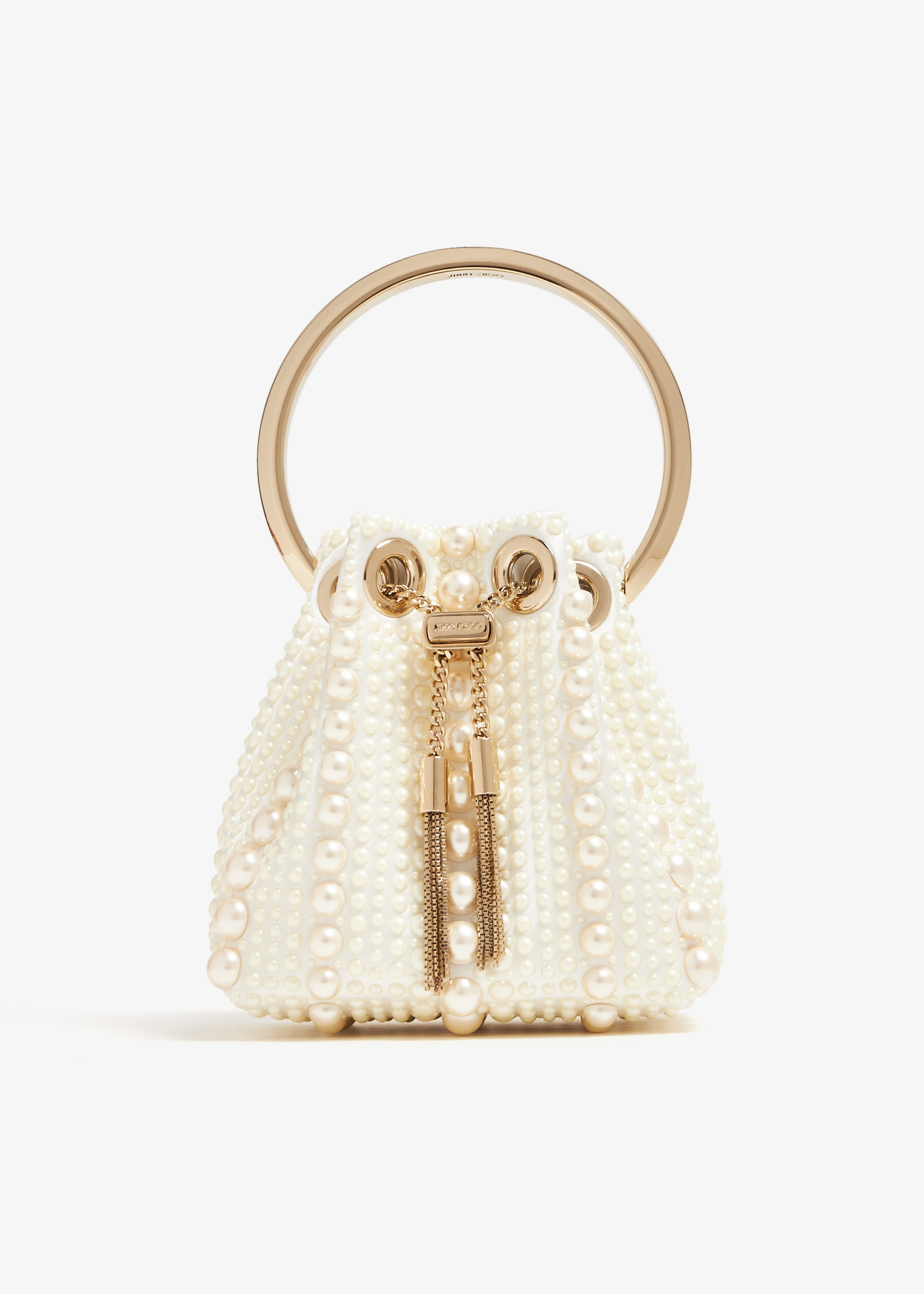 Micro Bon Bon bucket bag, White
Micro Bon Bon bucket bag, White