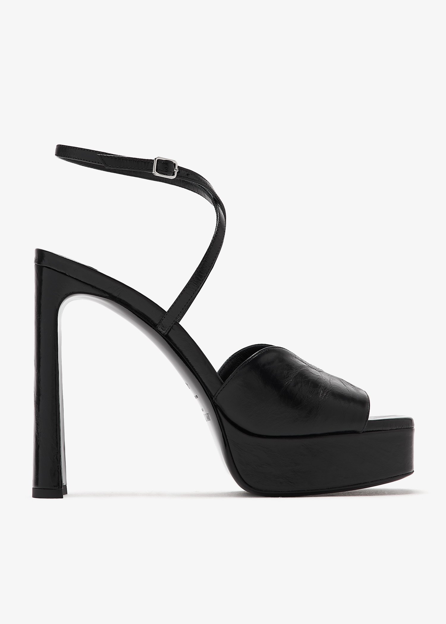 Karli 125 platform sandals, Black
Karli 125 platform sandals, Black