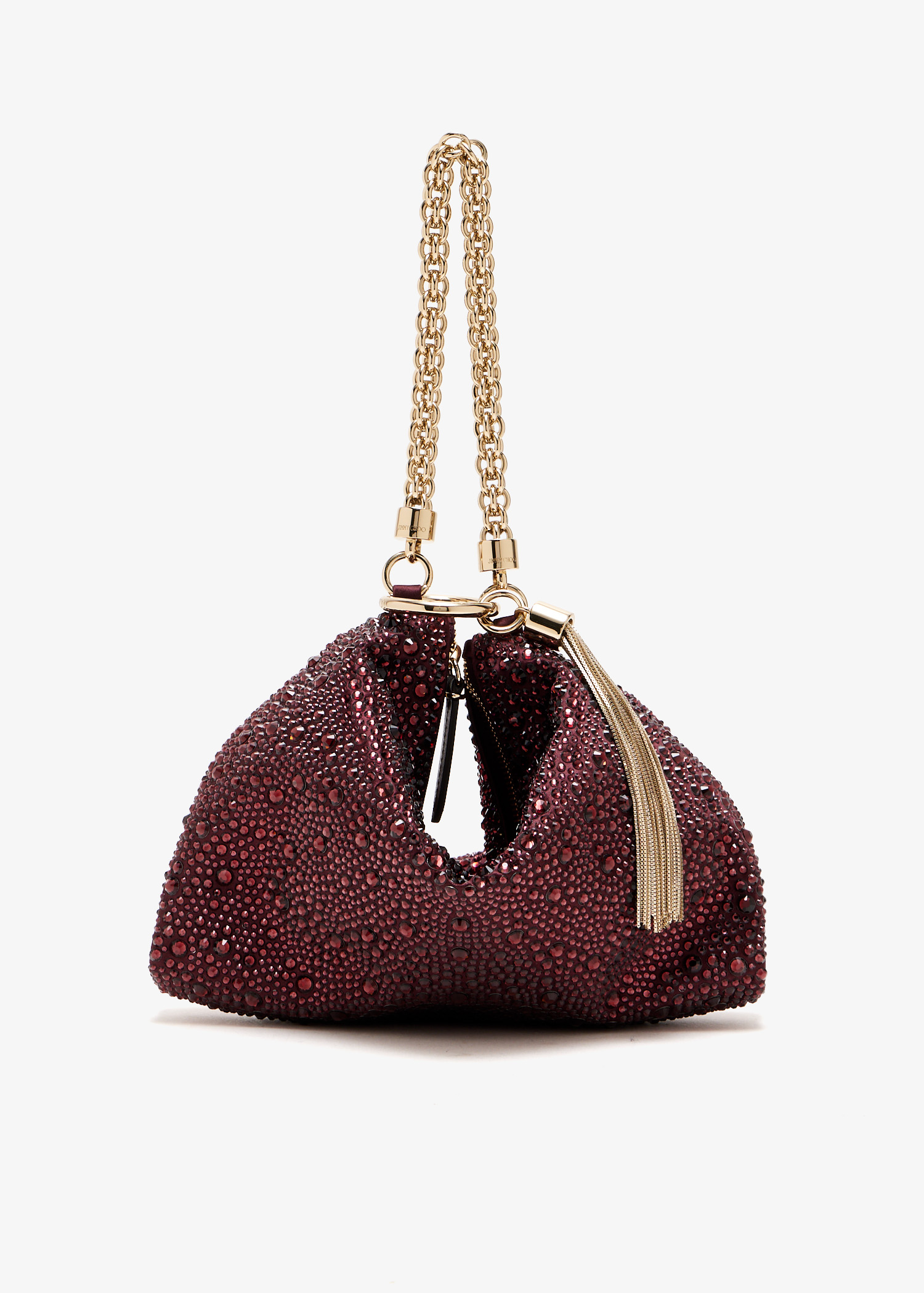 Callie satin clutch, Burgundy
Callie satin clutch, Burgundy