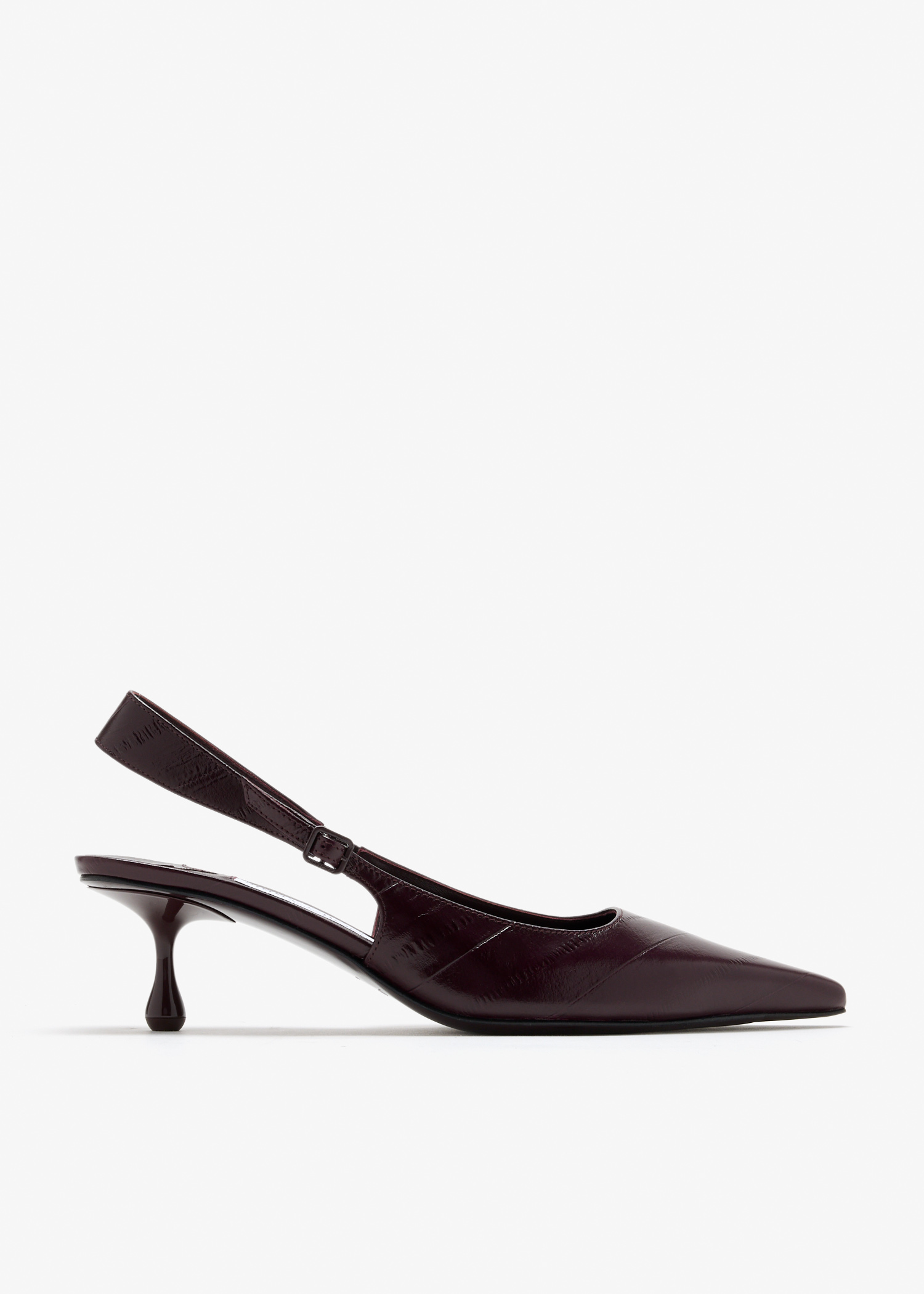 Amel 50 slingback pumps, Burgundy
Amel 50 slingback pumps, Burgundy
