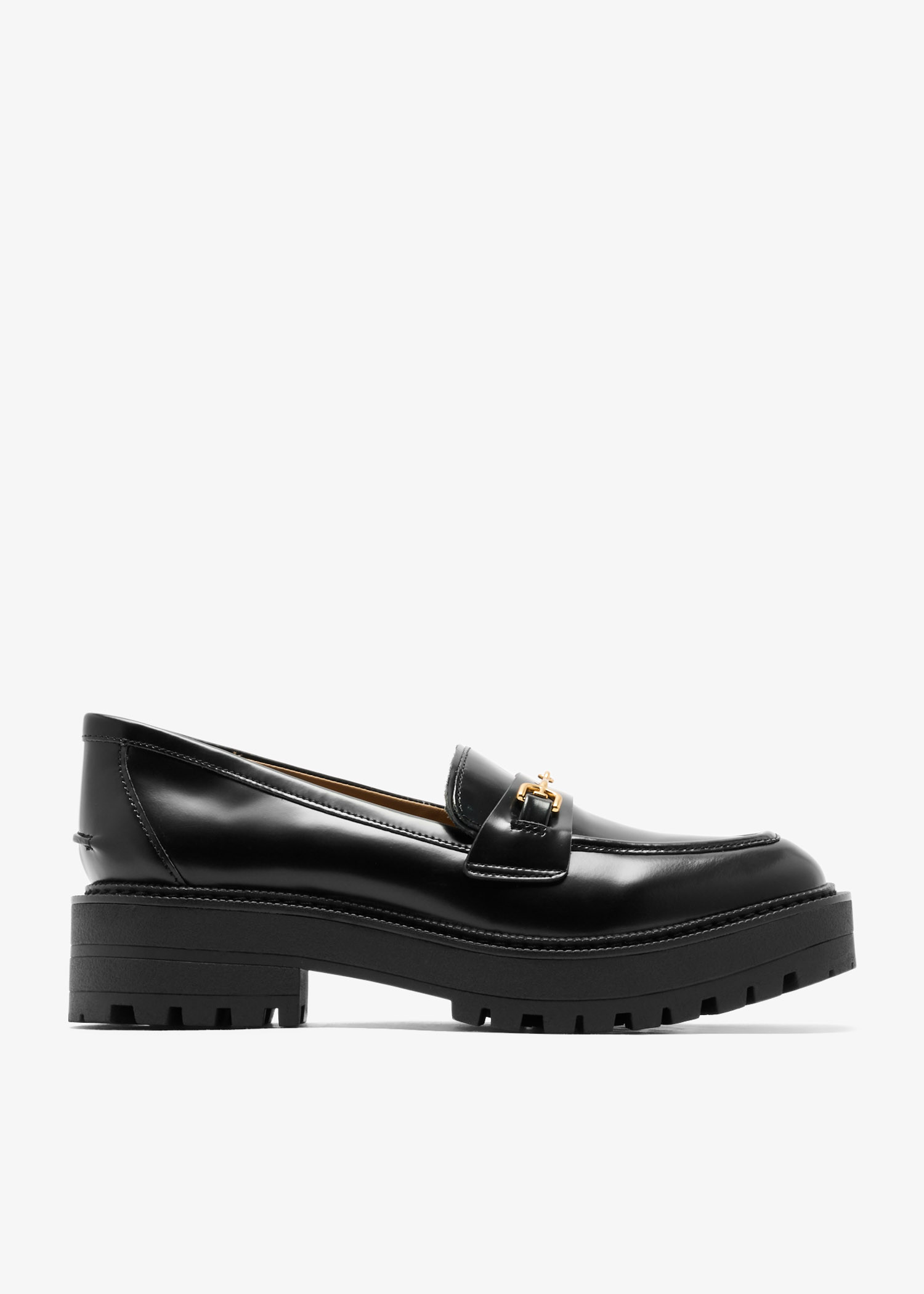 Lea platform loafers, Black
Lea platform loafers, Black