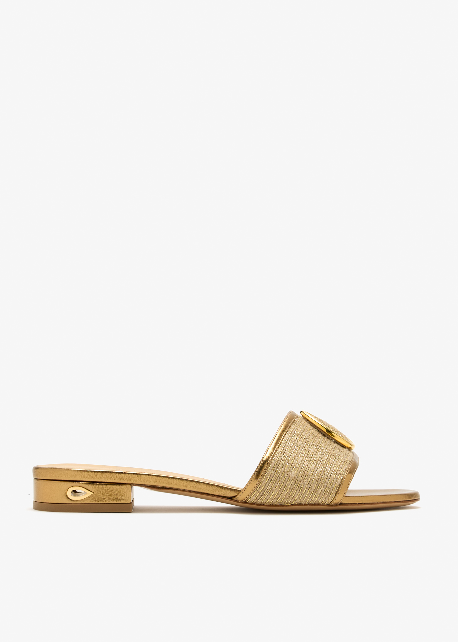 Andrea slide sandals, Gold
Andrea slide sandals, Gold