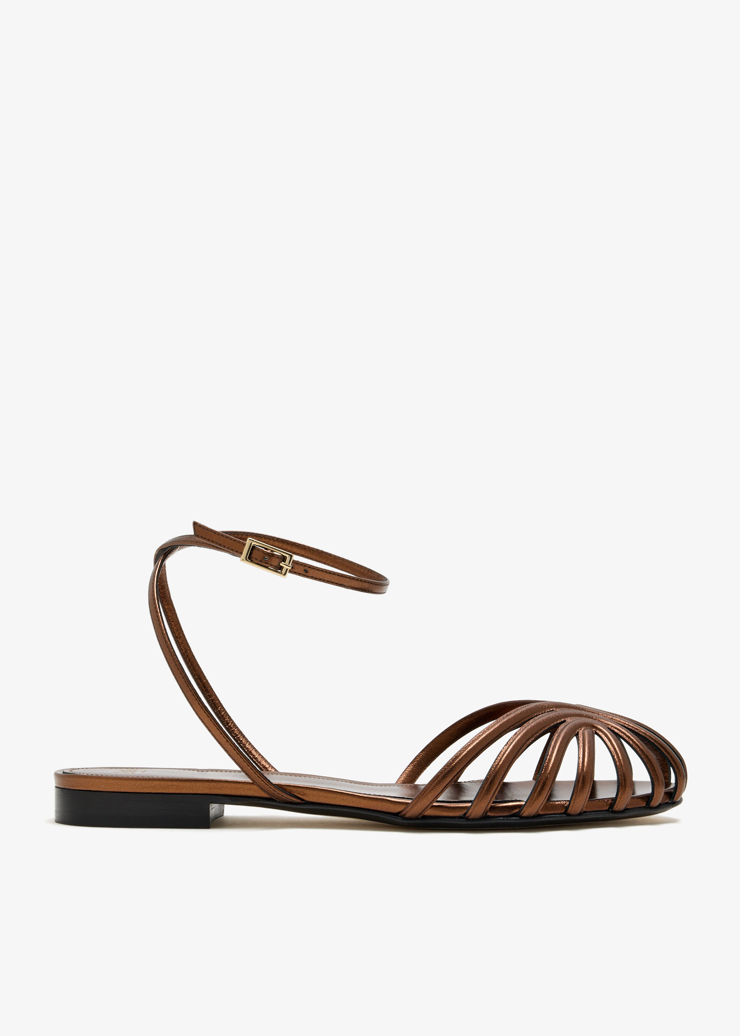 Aura flat sandals, Bronze
Aura flat sandals, Bronze