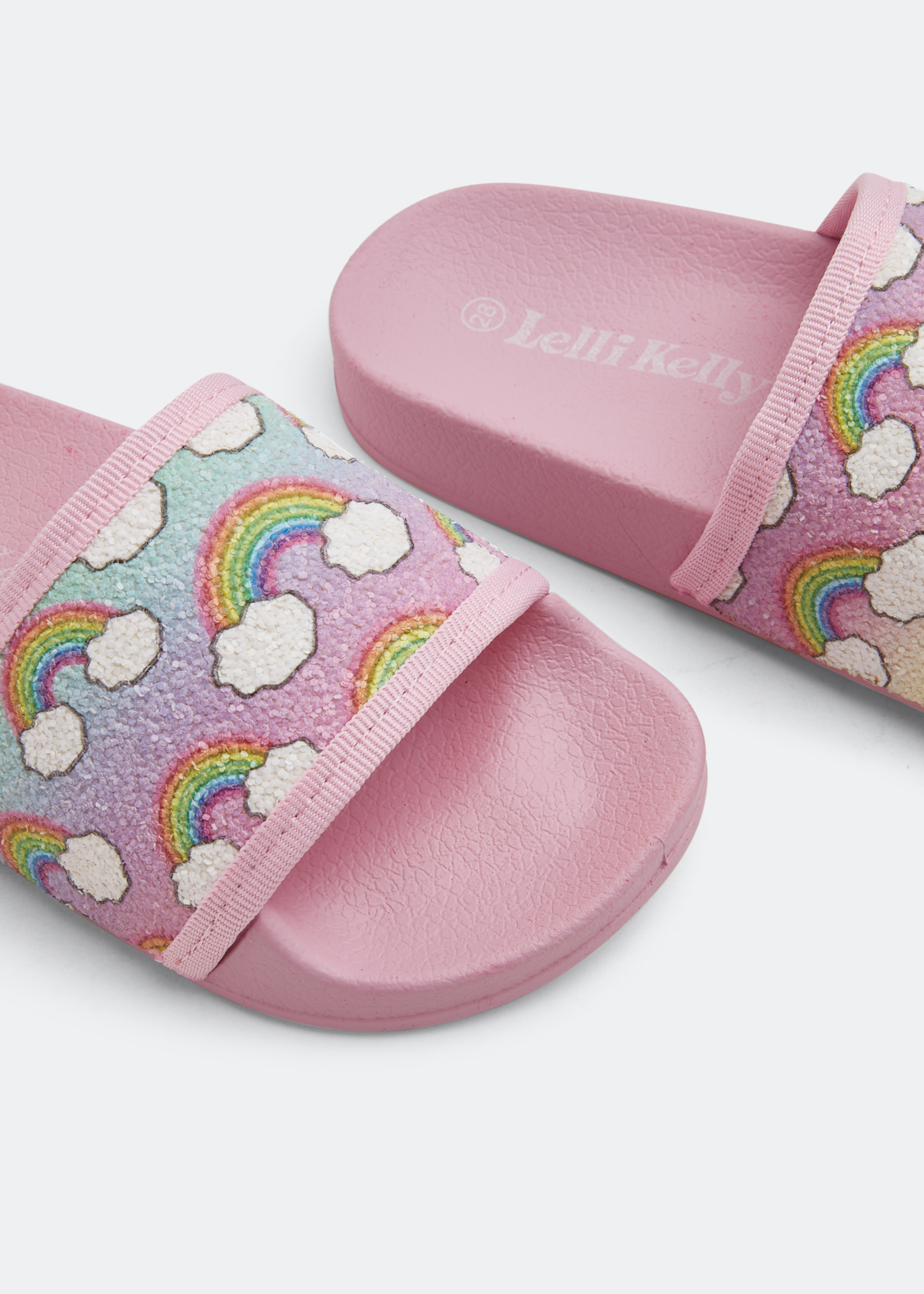 Siobhan rainbow slides, Pink
