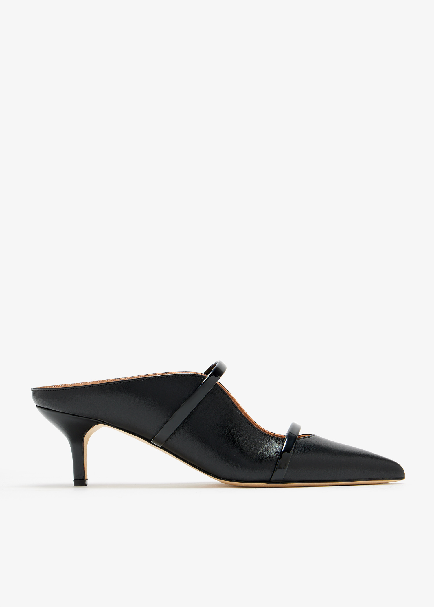 Maureen 45 mules, Black
Maureen 45 mules, Black