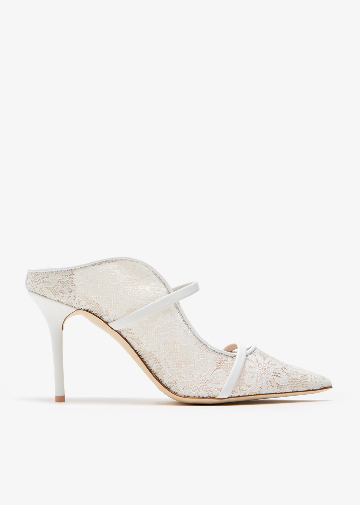 Maureen 85 mules, White
Maureen 85 mules, White
