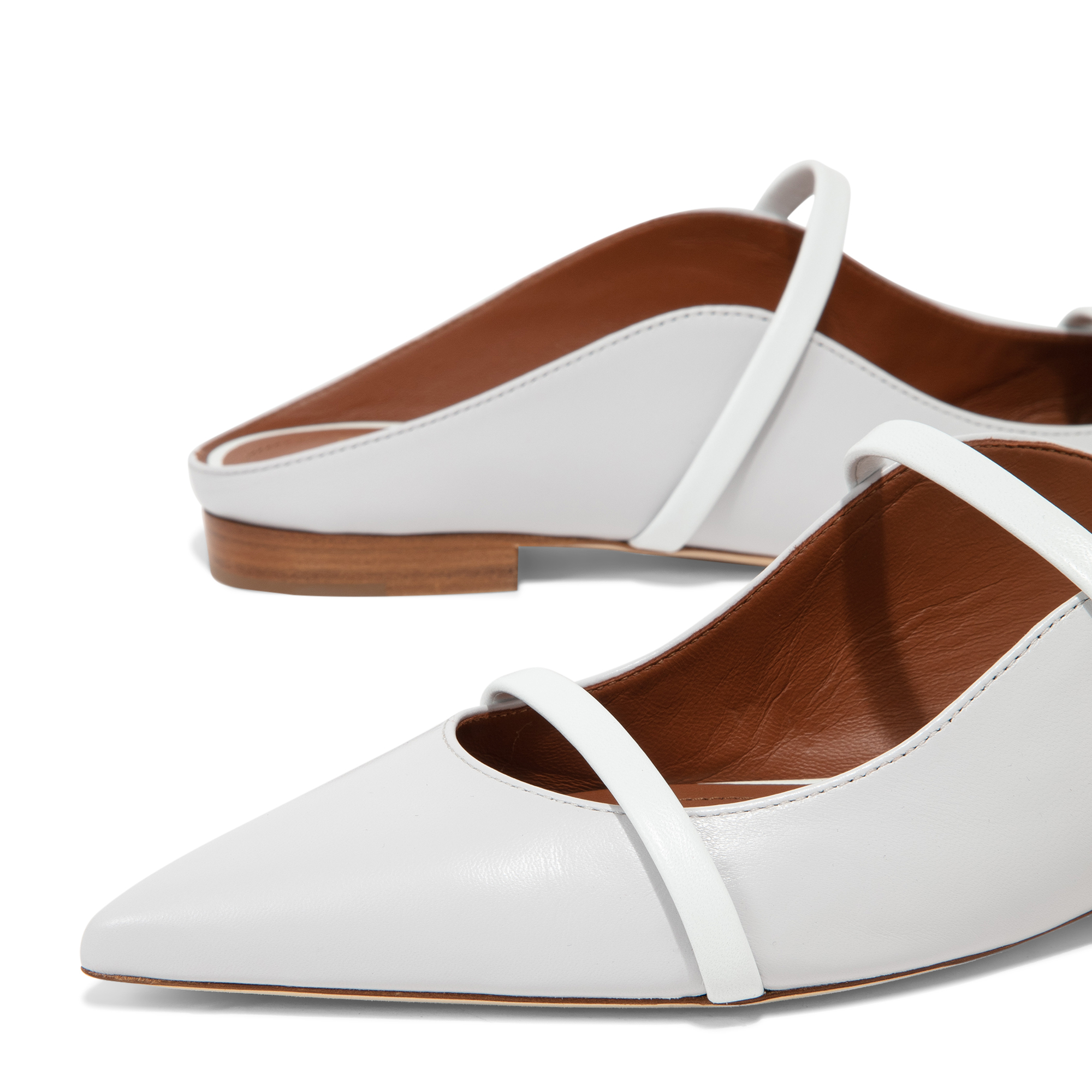 Maureen flat mules, Grey