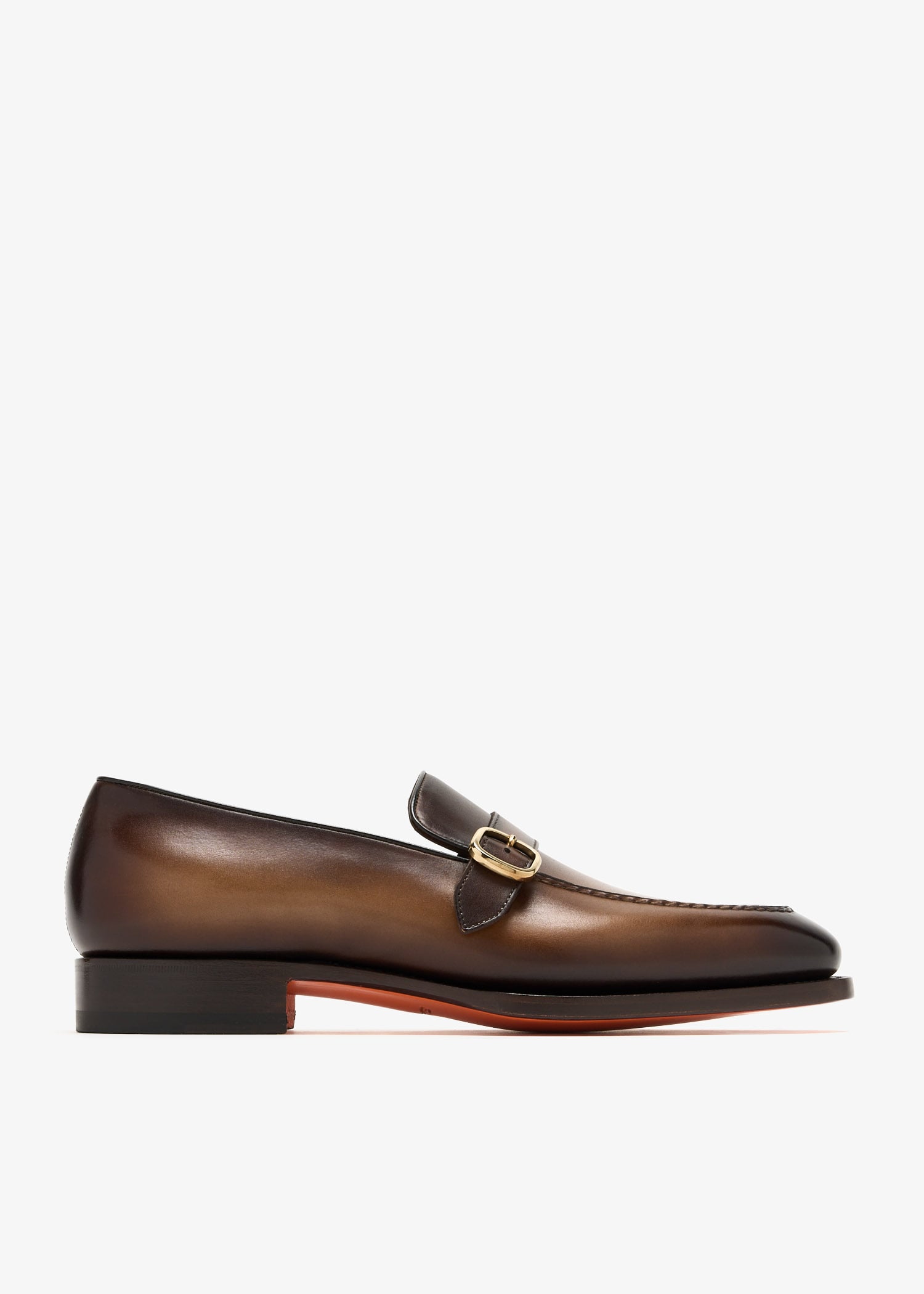 Buckle leather loafers, Brown
Buckle leather loafers, Brown
