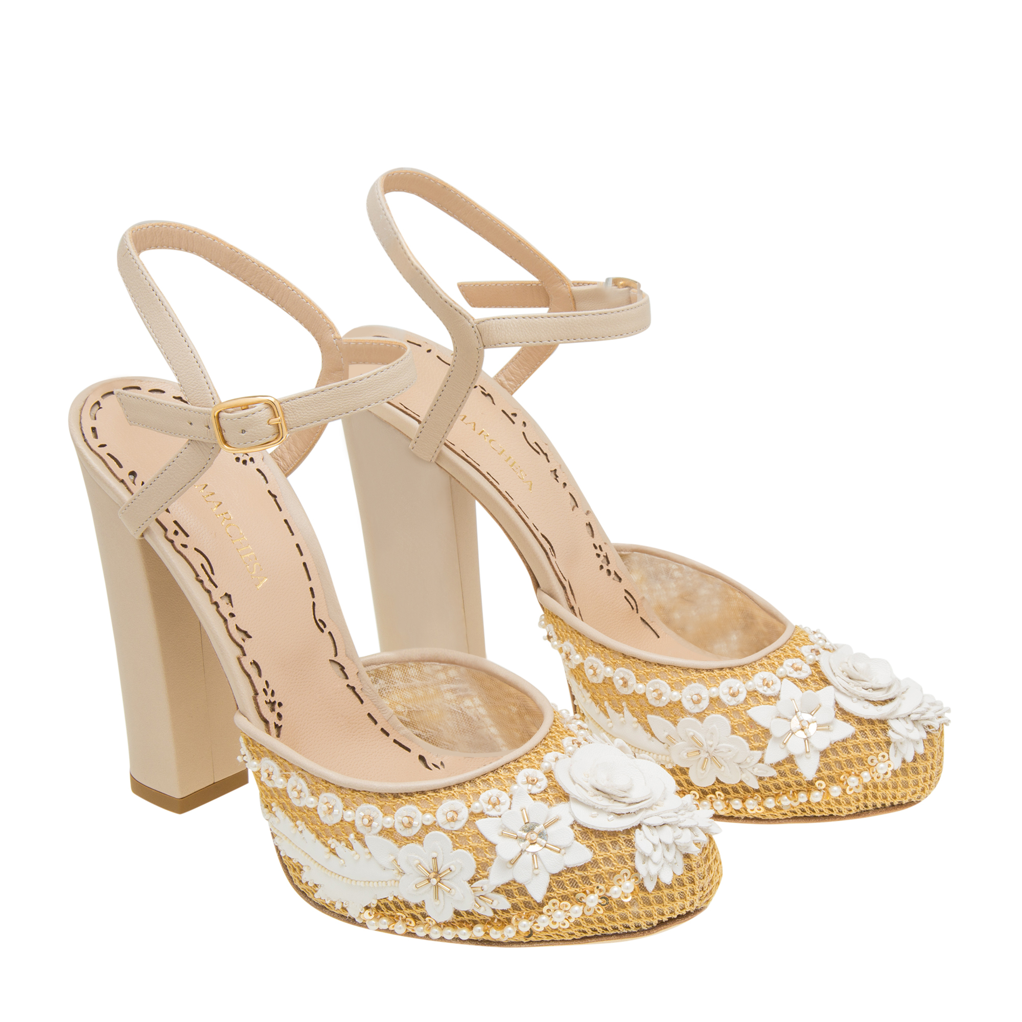 Megan pumps, Gold