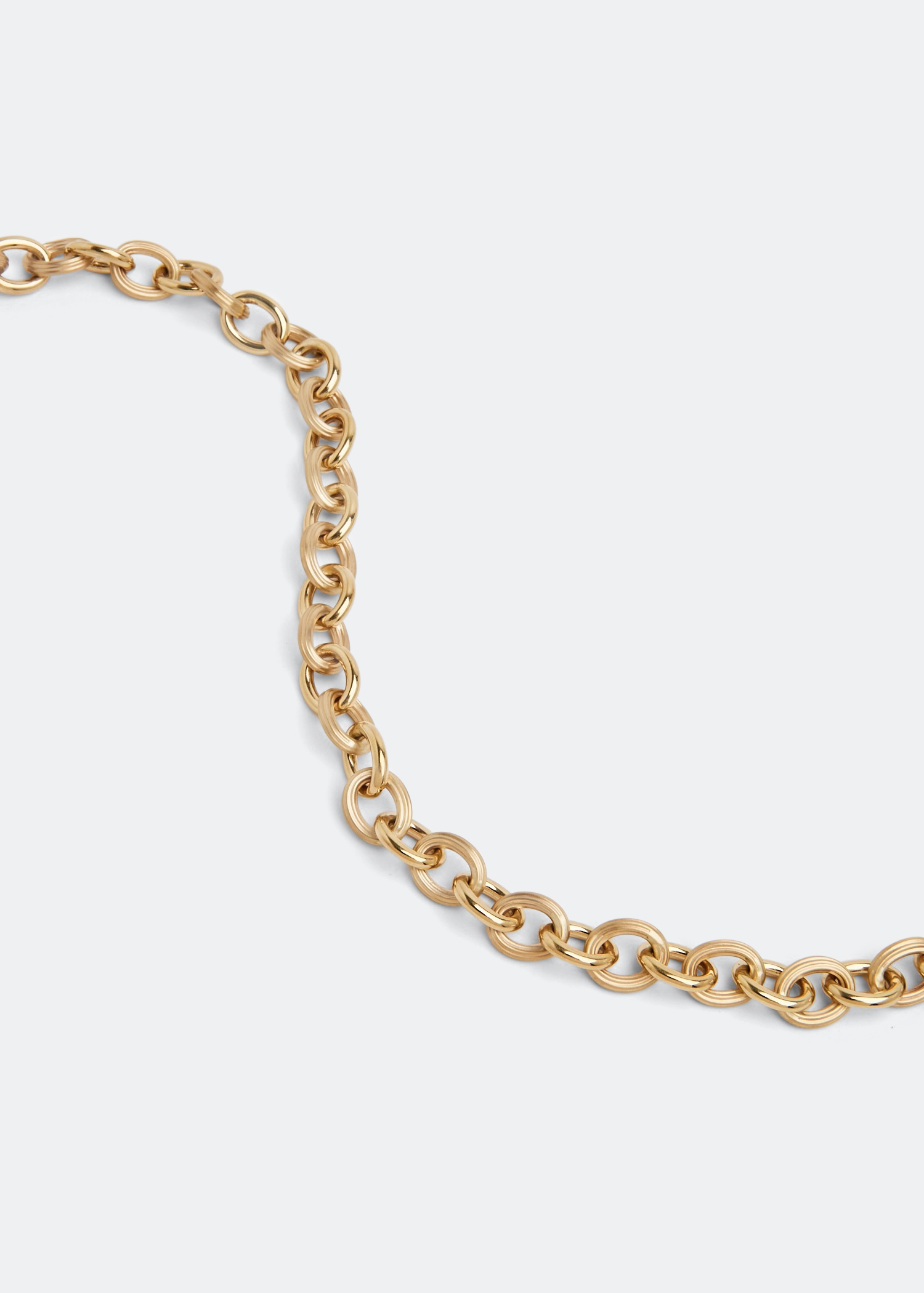 Rosa Medium Chain choker, Gold