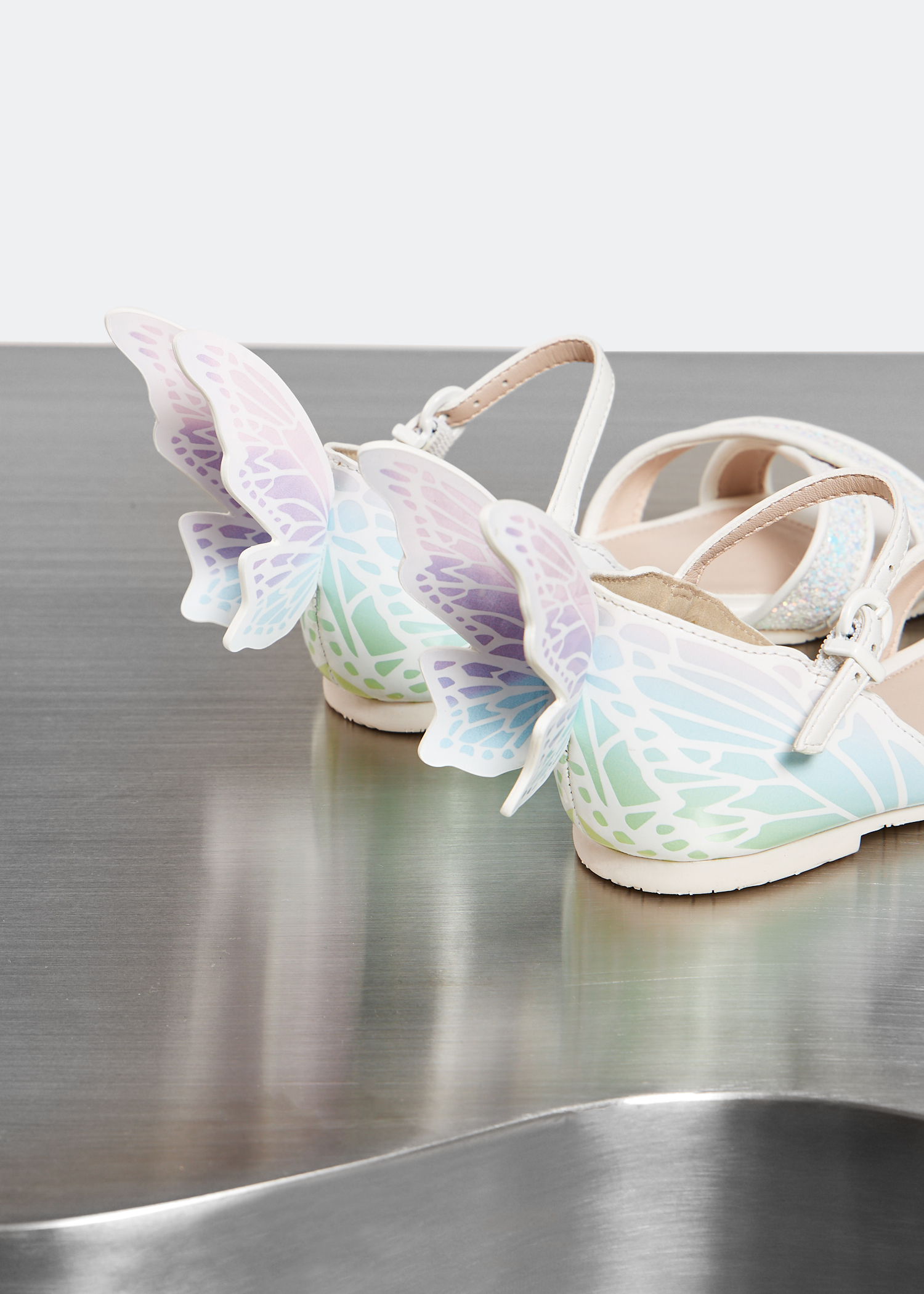 x Level Shoes Talulah sandals, White
