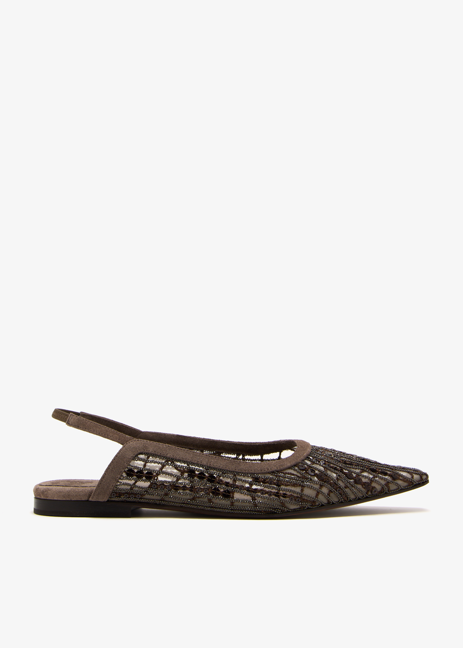 Abstract slingback flats, Brown
Abstract slingback flats, Brown