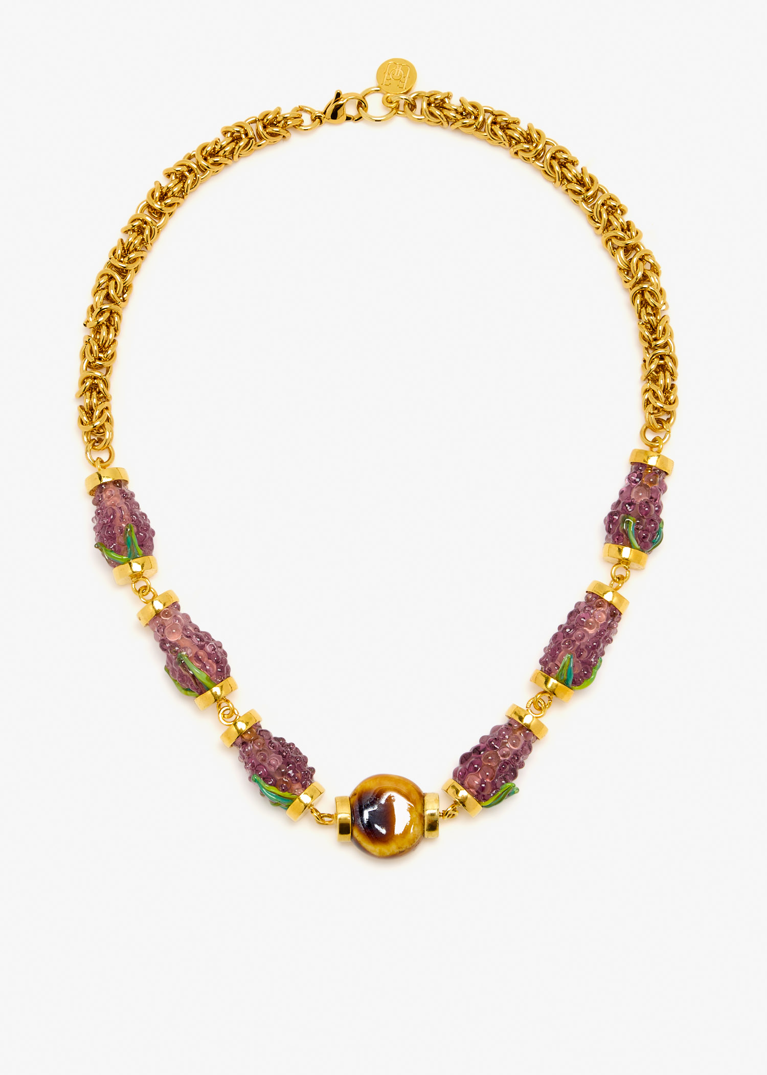 Grape necklace, Gold
Grape necklace, Gold