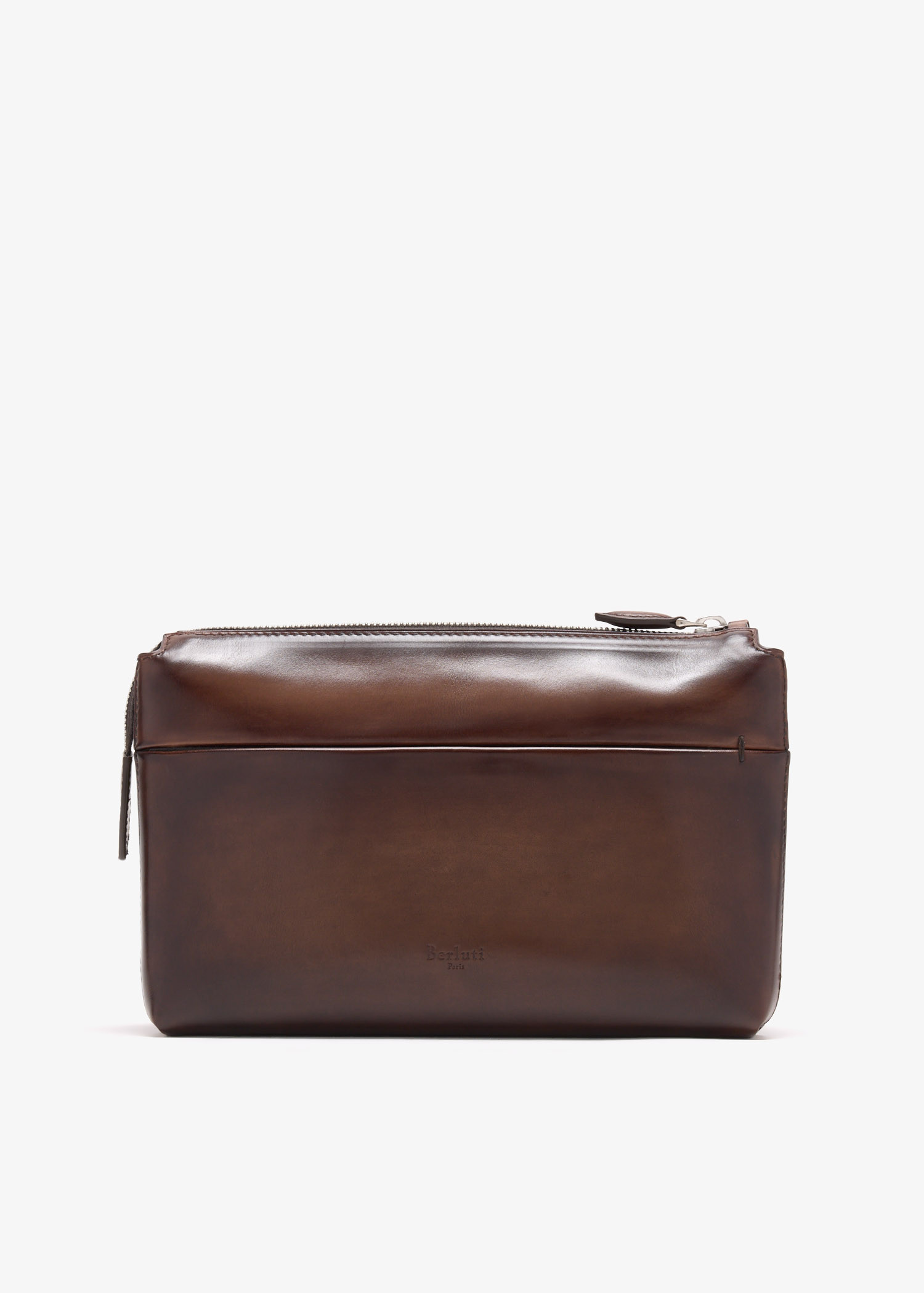 Tersio Gaspard zipped pouch, Brown
Tersio Gaspard zipped pouch, Brown