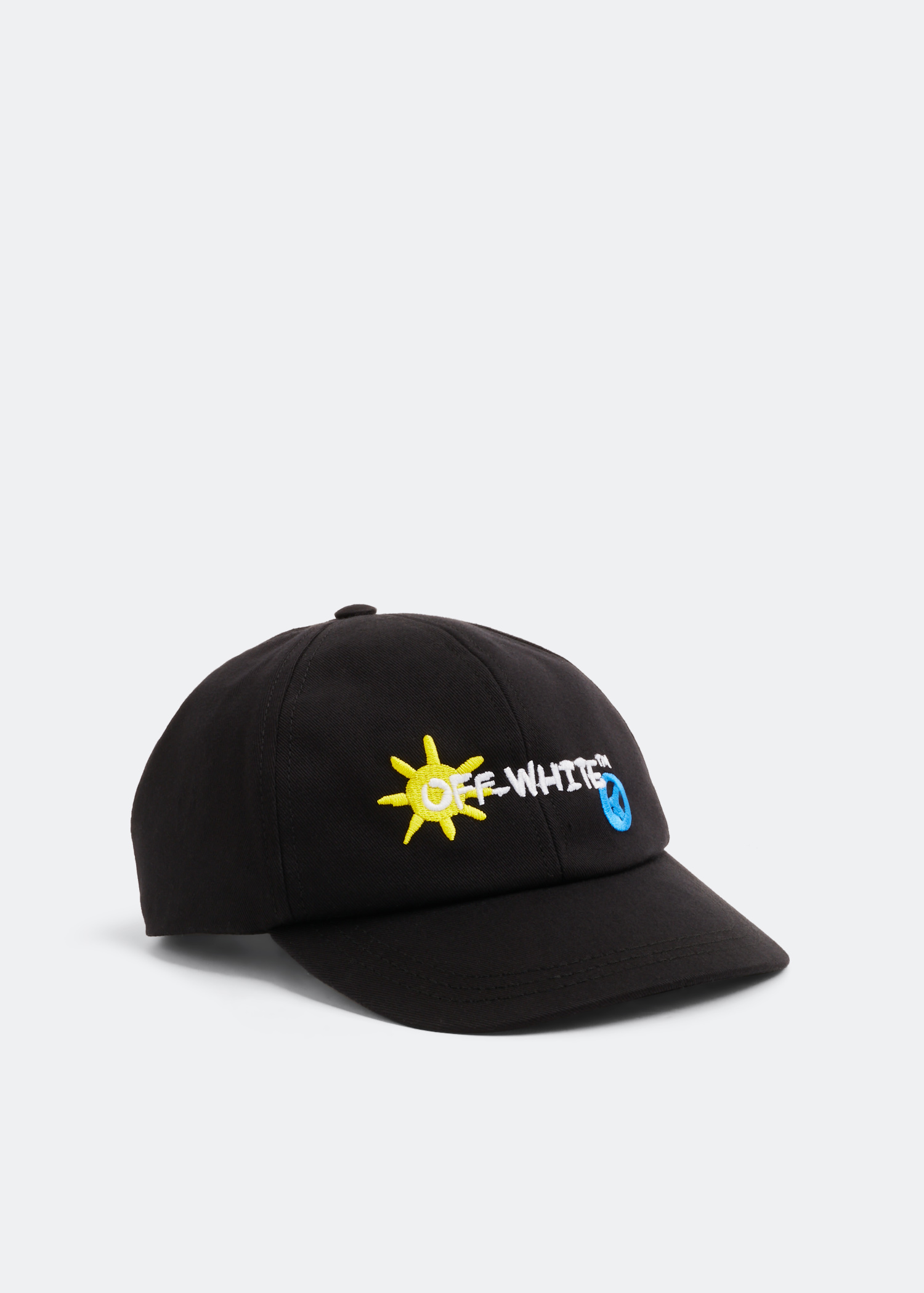 Sun and Peace baseball cap, Black
