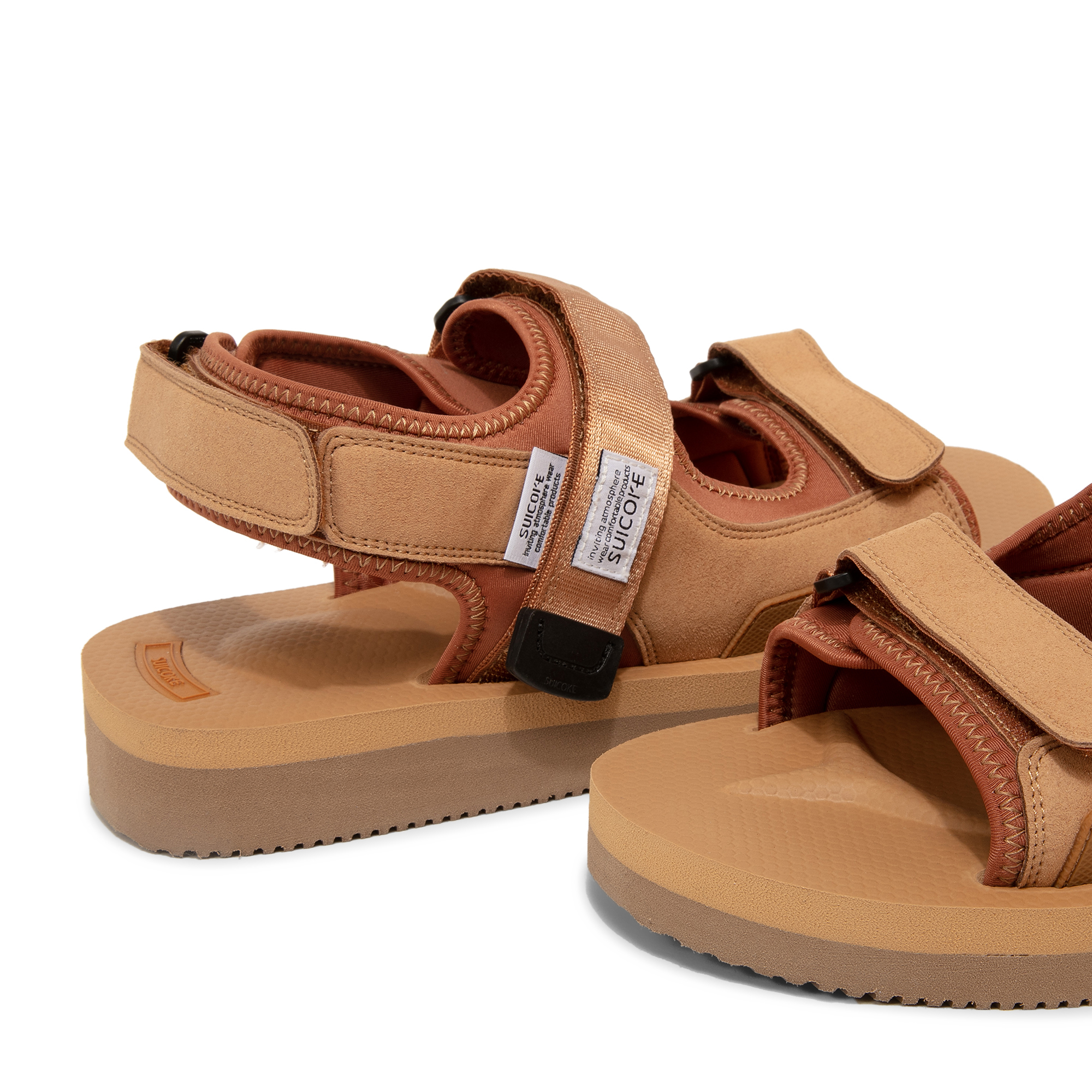 Was-V sandals, Brown