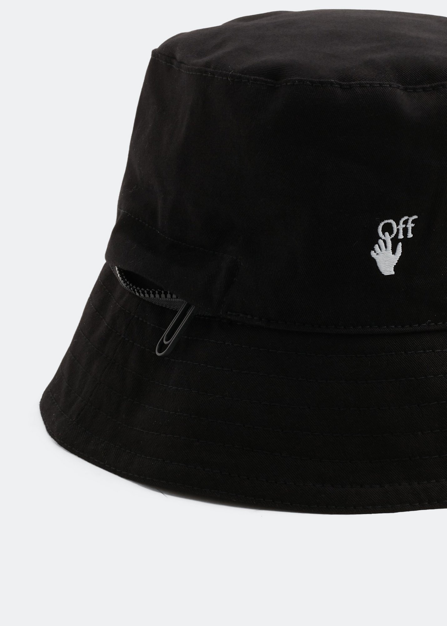 OW bucket hat, Black