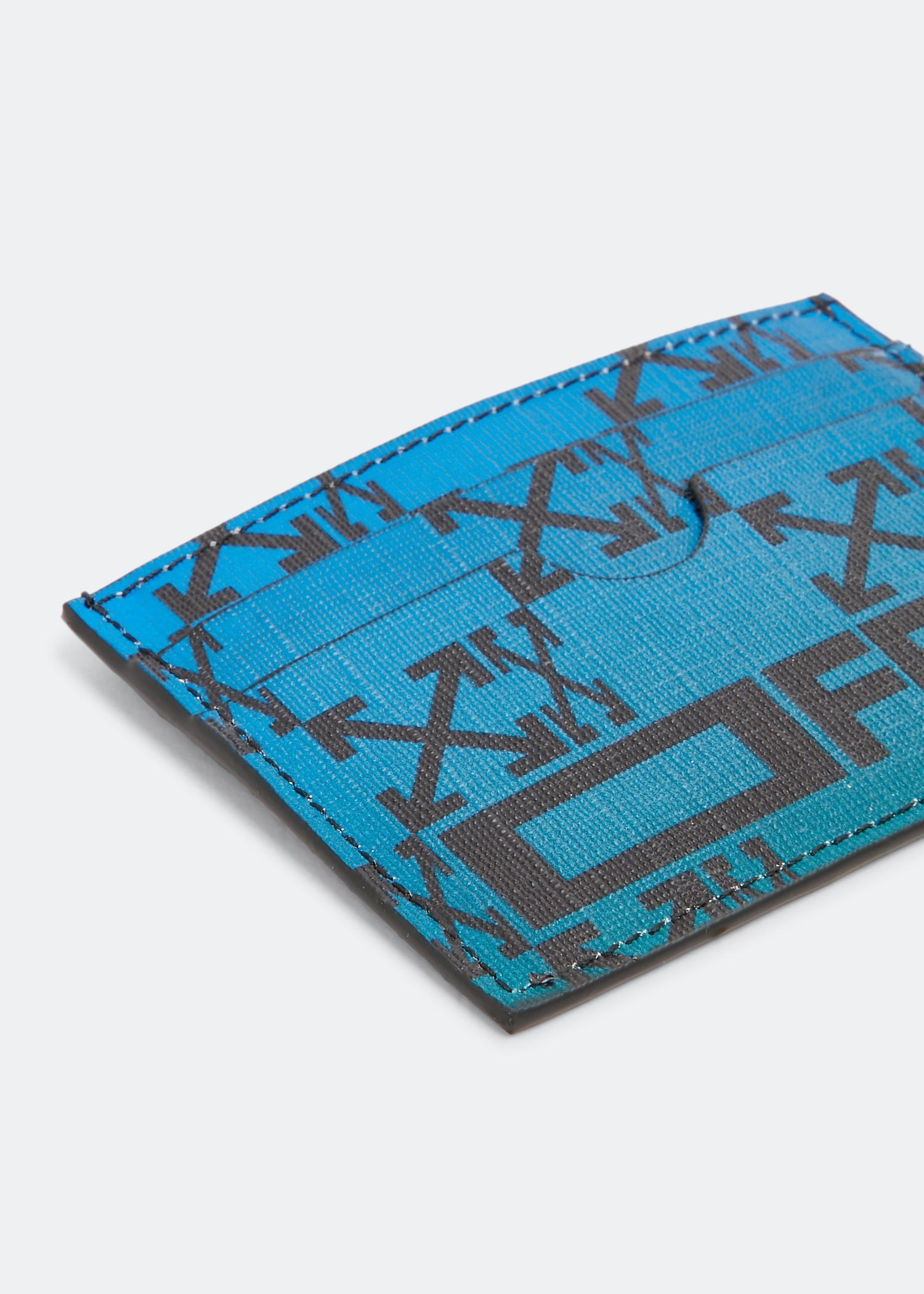 Printed cardholder, Blue