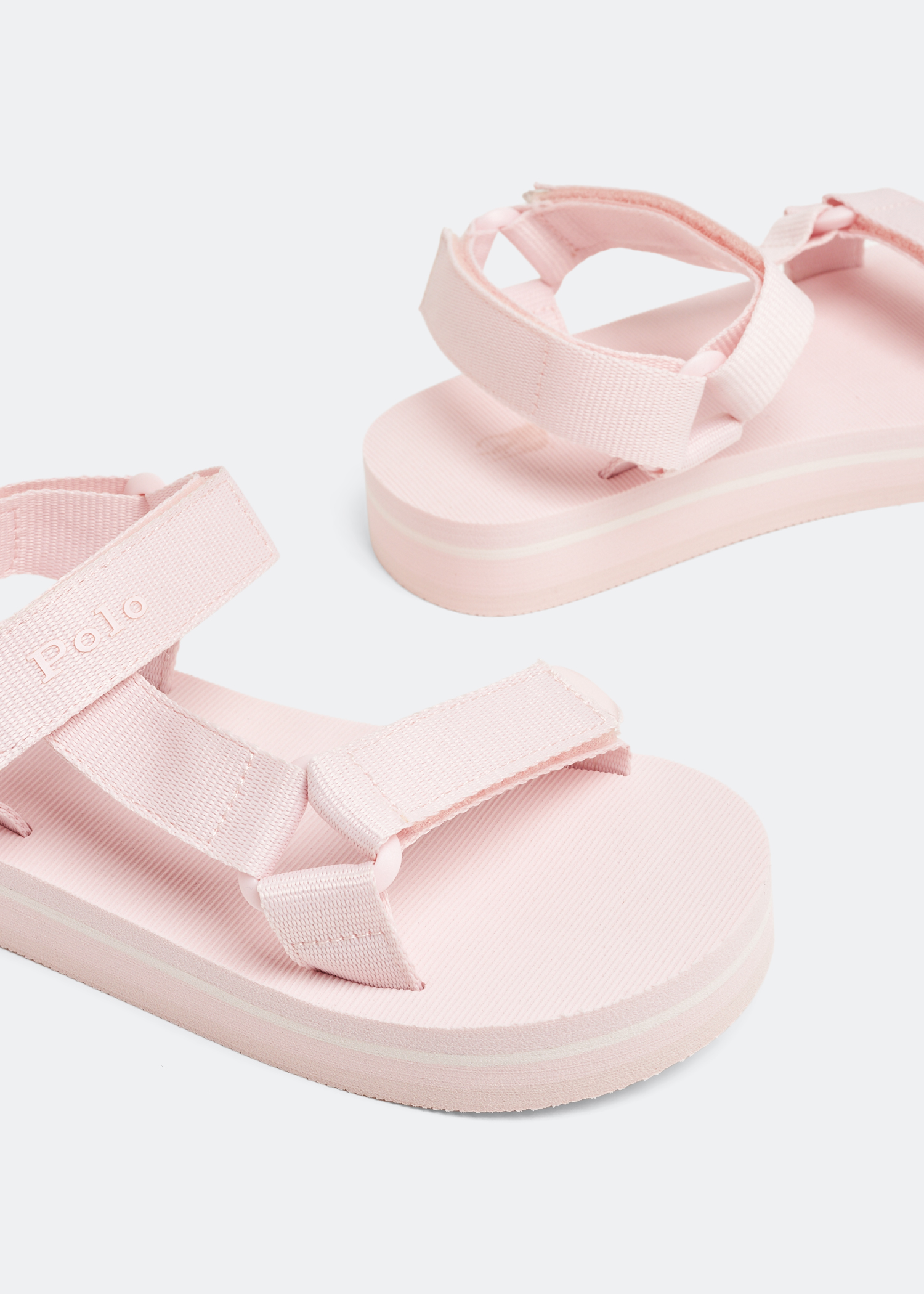 Newhaven platform sandals, Pink