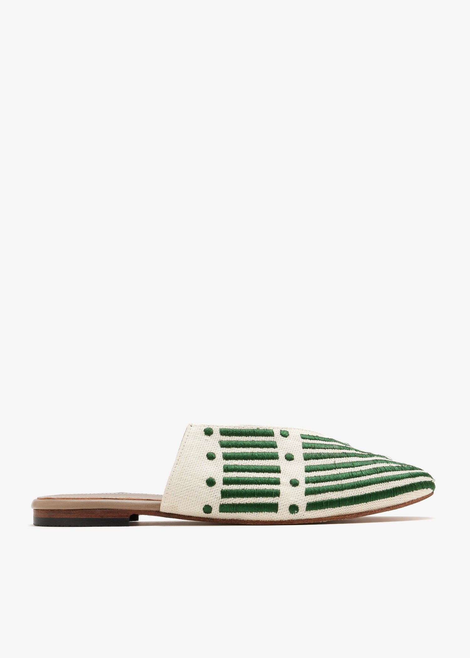 Palazzo Lines mules, Green
Palazzo Lines mules, Green