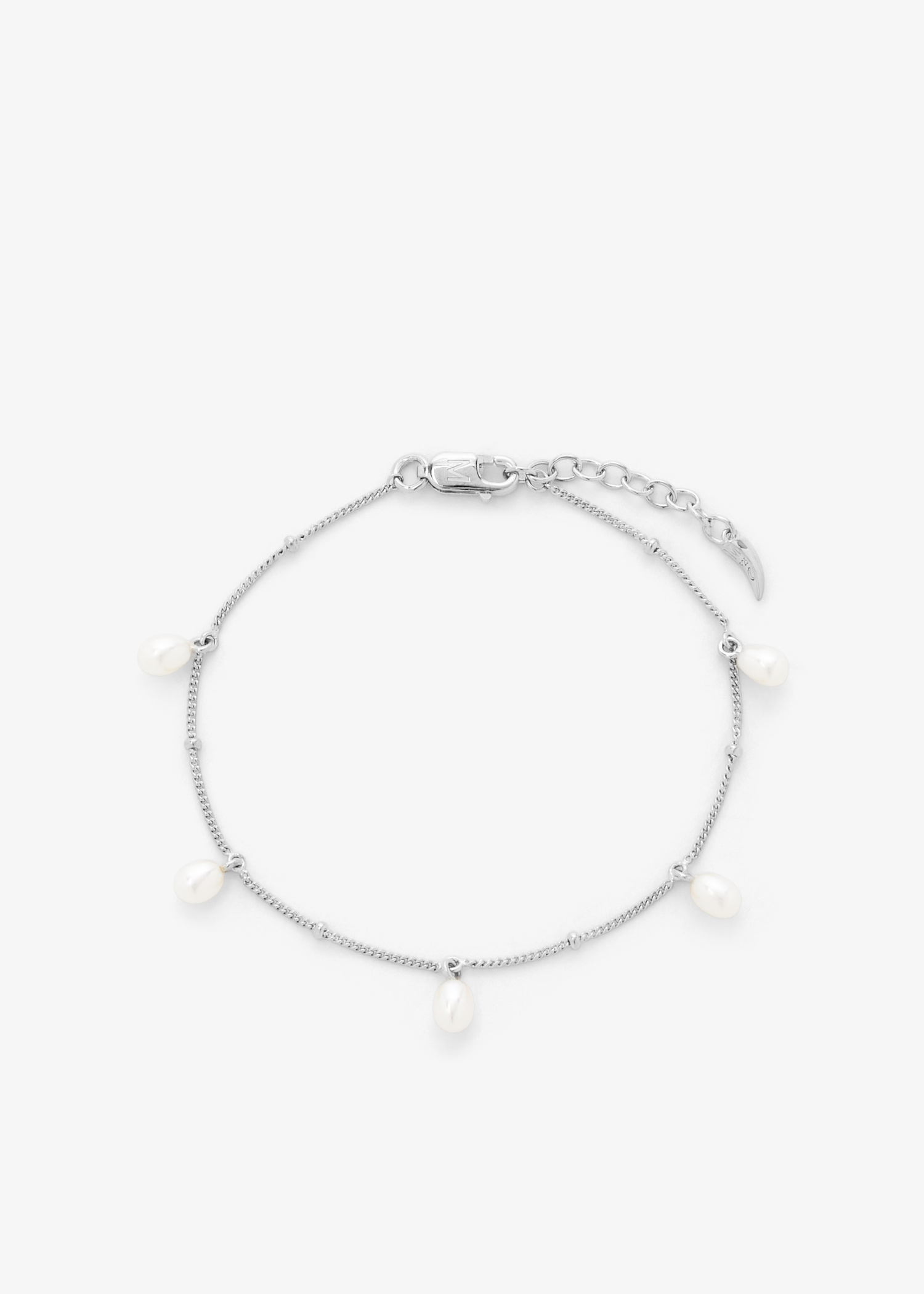 Pearl Baya Baroque chain bracelet, Silver
Pearl Baya Baroque chain bracelet, Silver