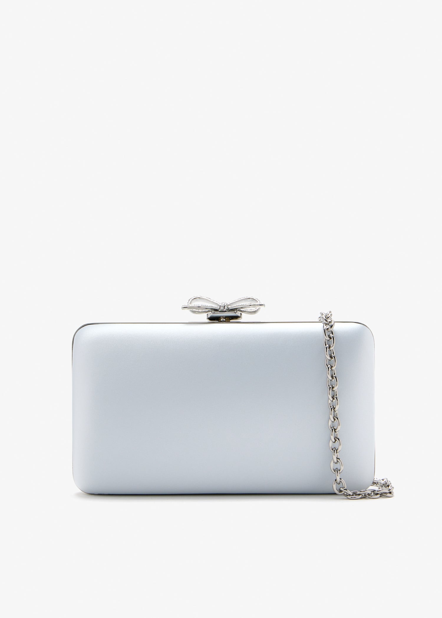 Satin clutch, Blue
Satin clutch, Blue