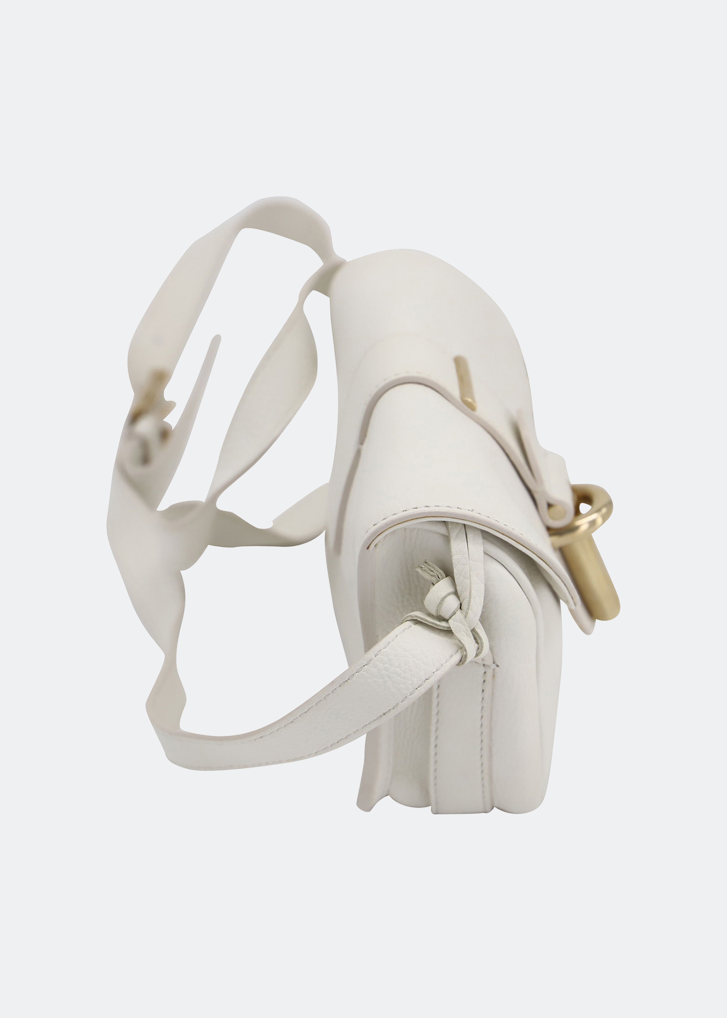 Tube XS crossbody bag, White