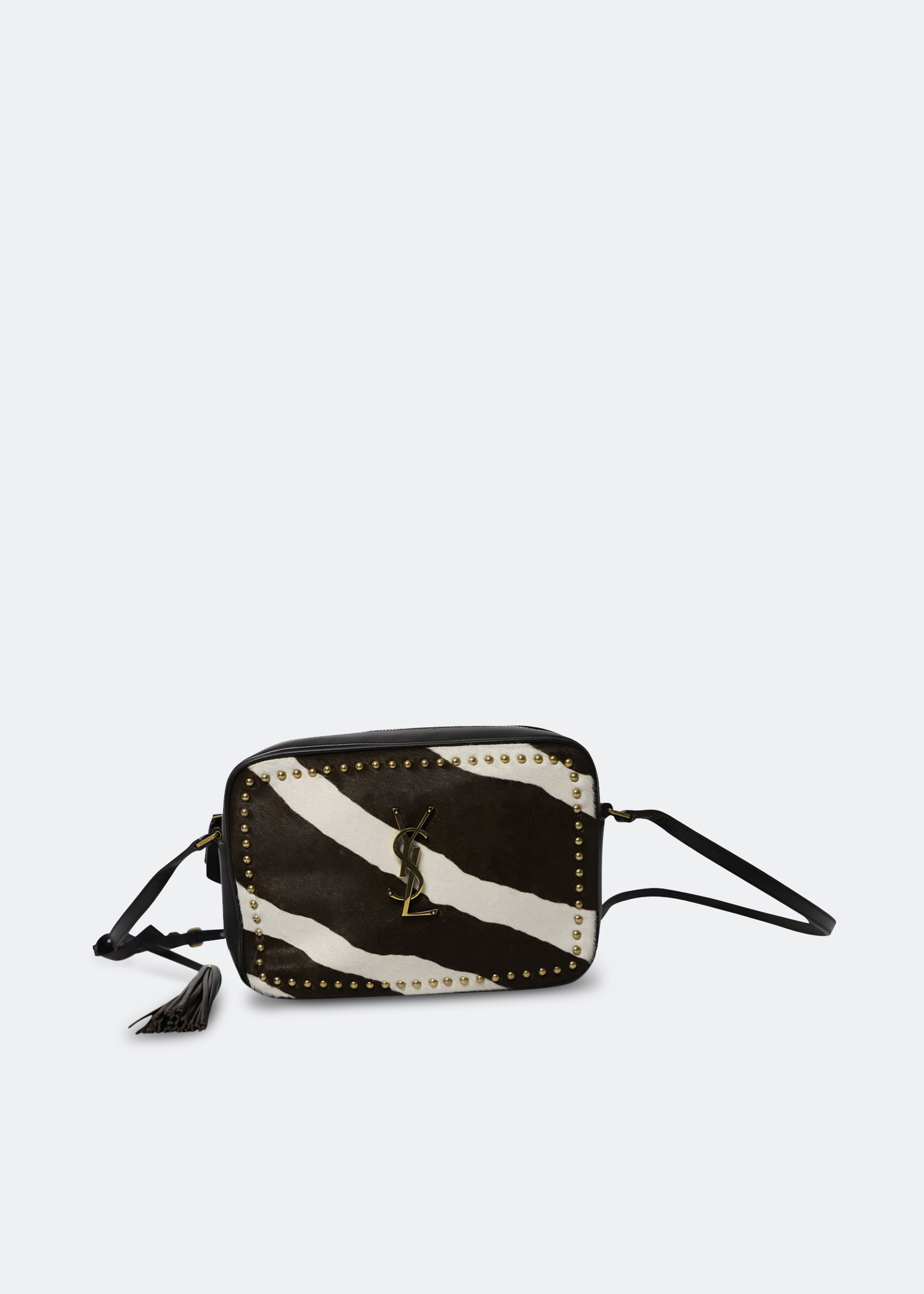 Pony Hair Lou camera bag, Brown