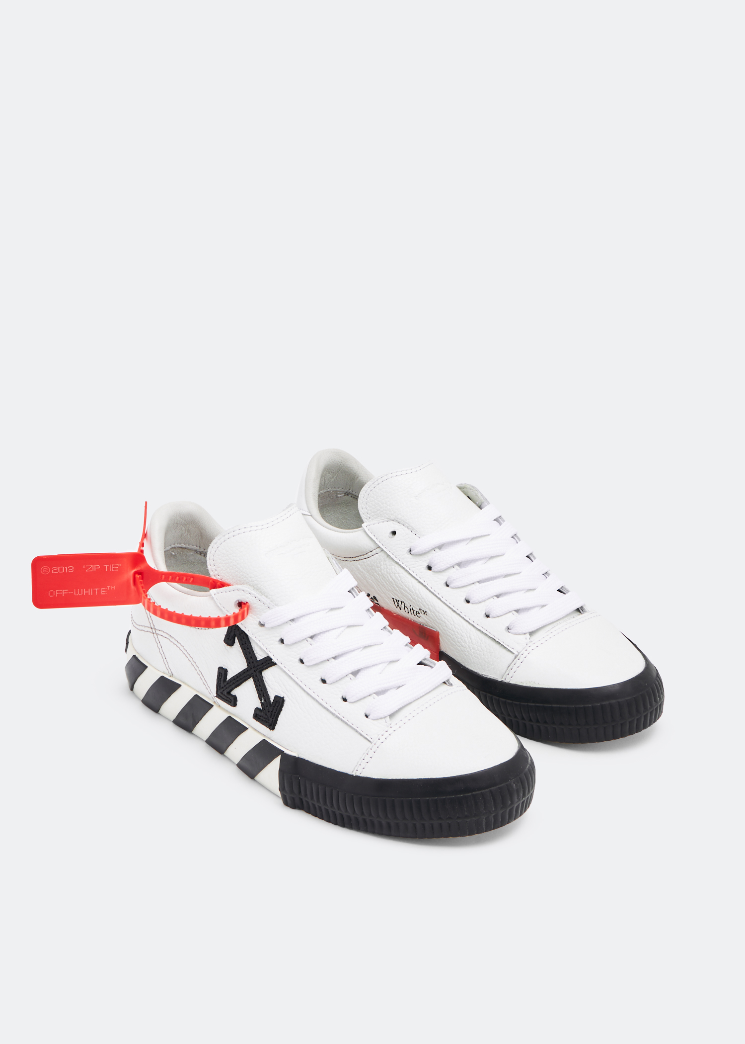 Low Vulcanised sneakers, White