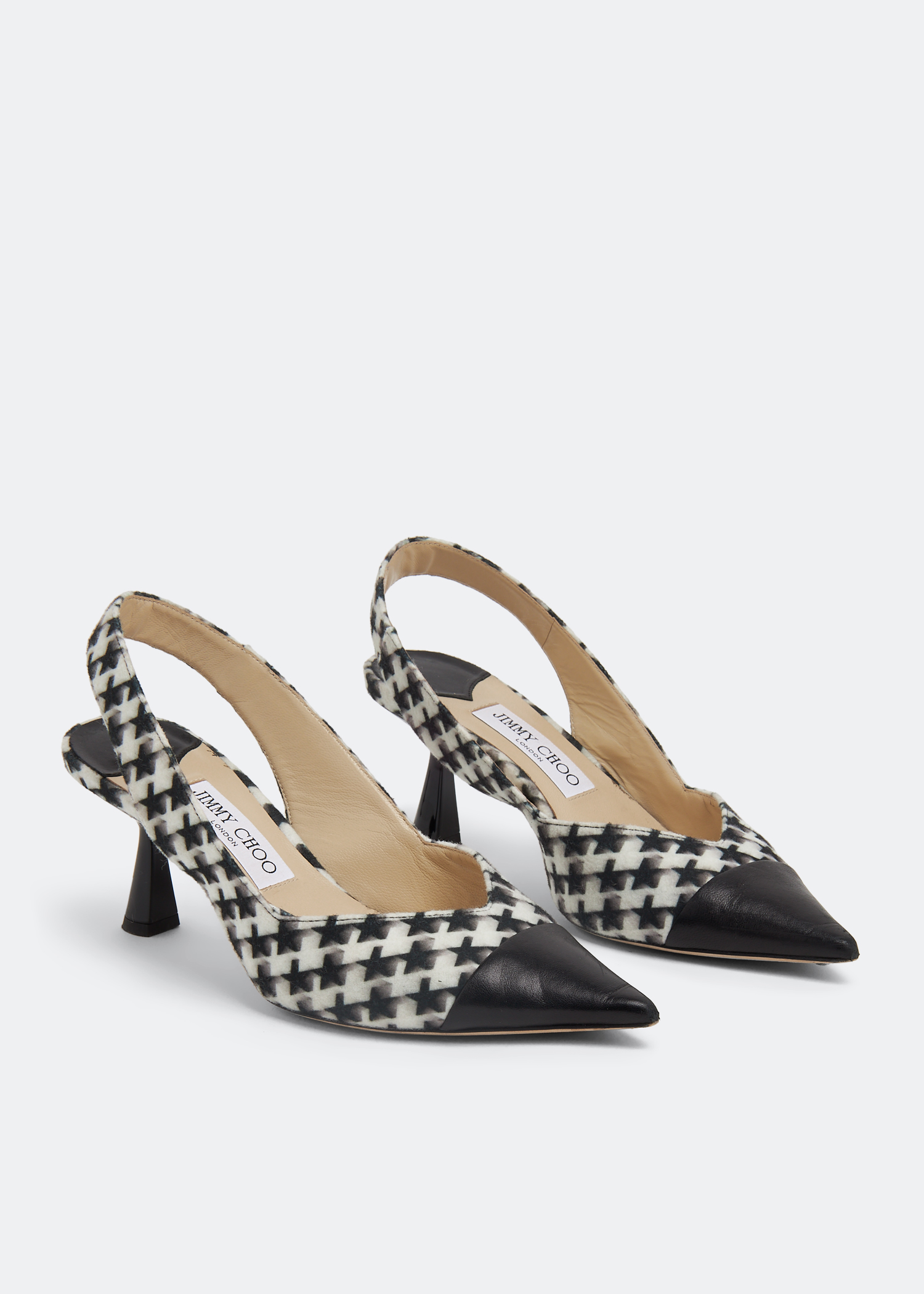 Liya 65 slingback pumps, Prints
