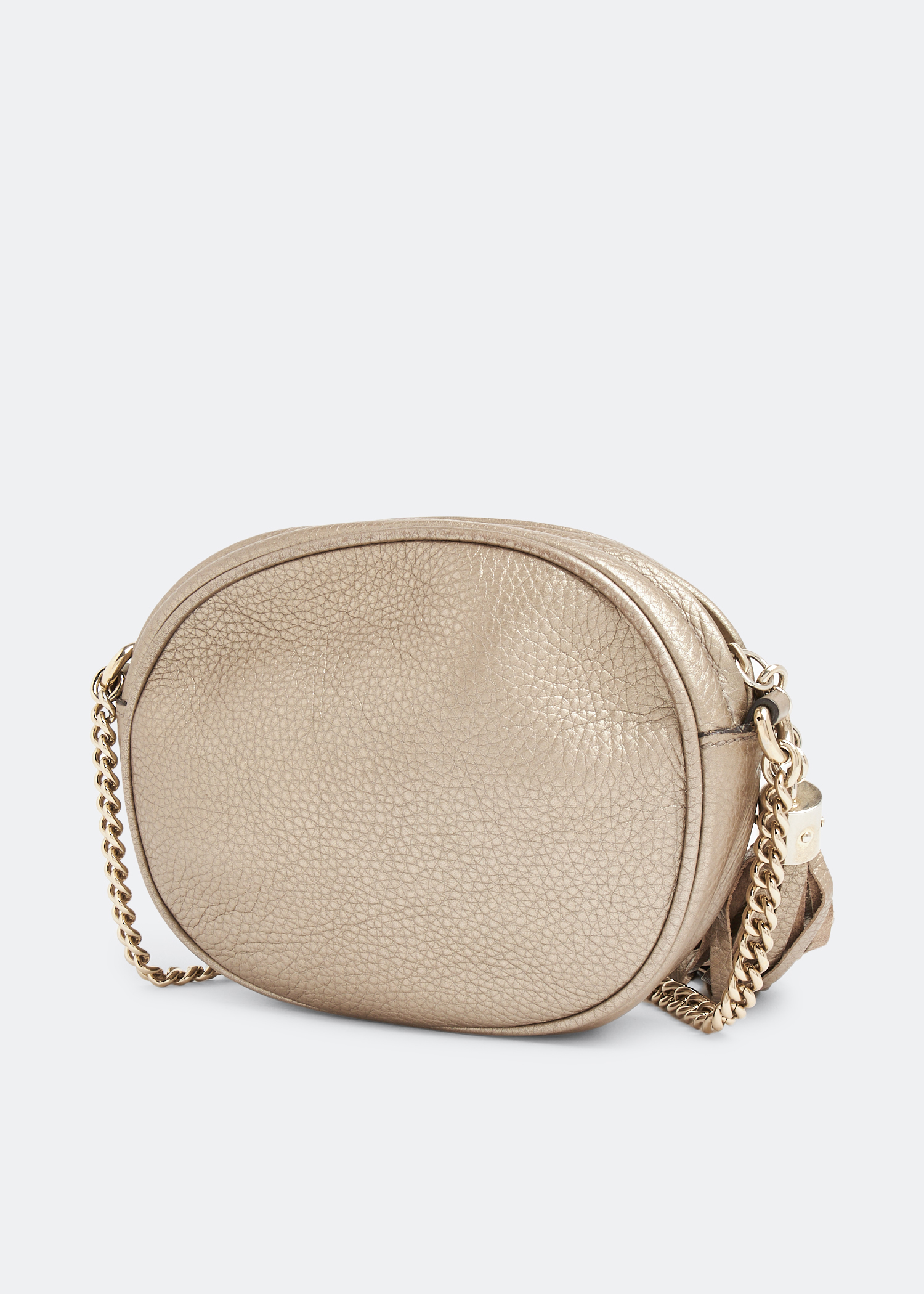 Soho chain shoulder bag, Metallic