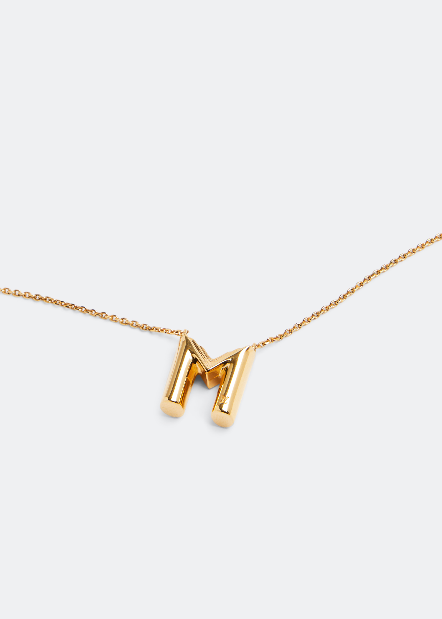 LV & Me Letter M pendant necklace, Gold
LV & Me Letter M pendant necklace, Gold