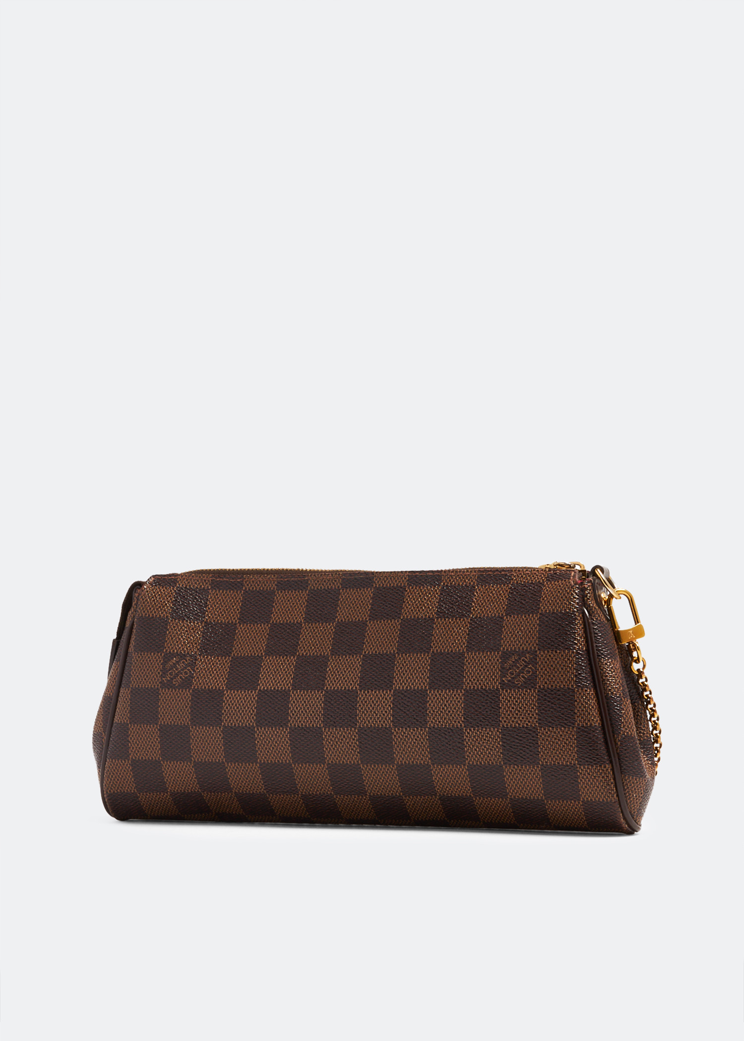 Eva Damier Ebene Pochette bag, Brown