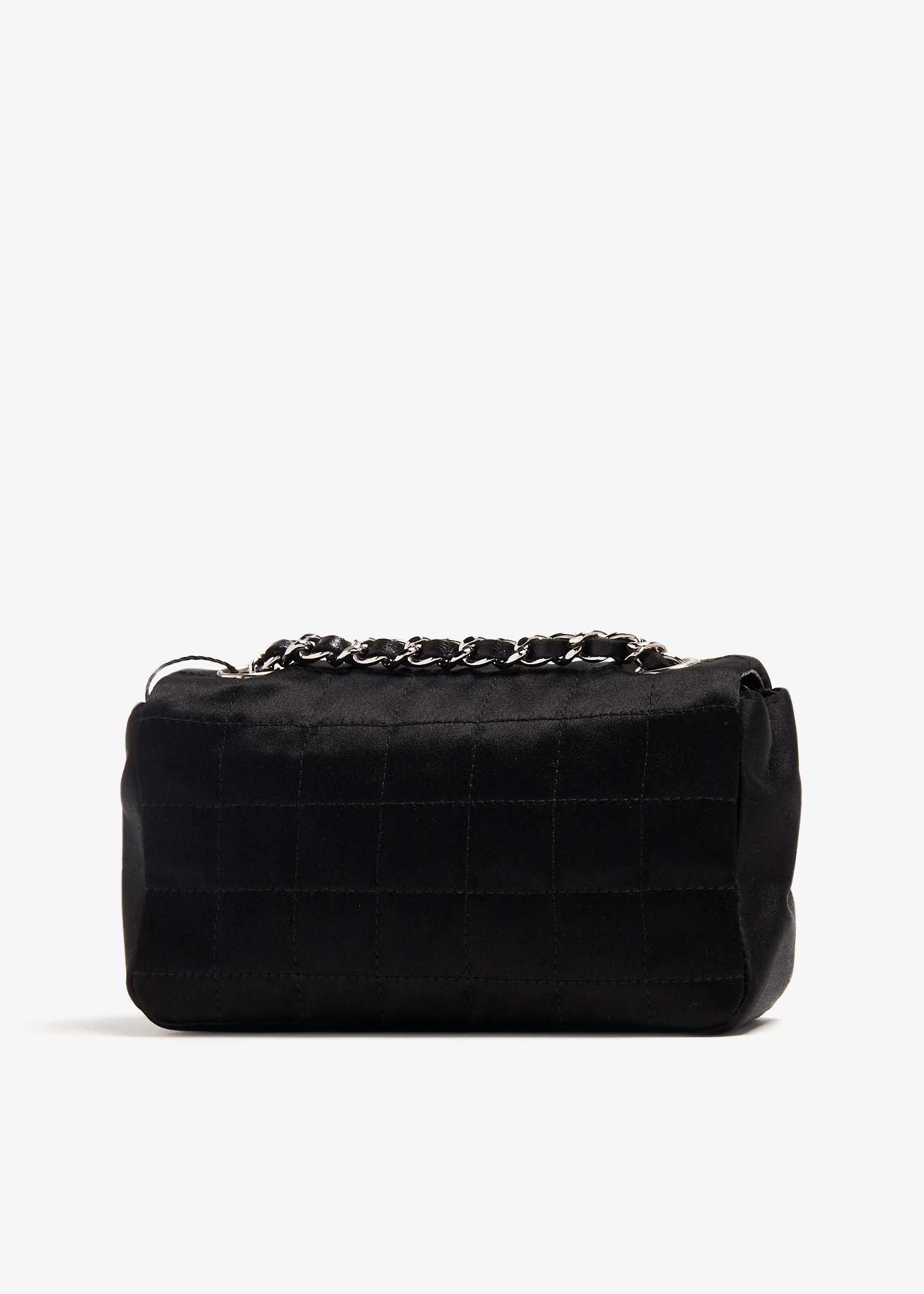 Lipstick and Mirror Mini Flap bag, Black