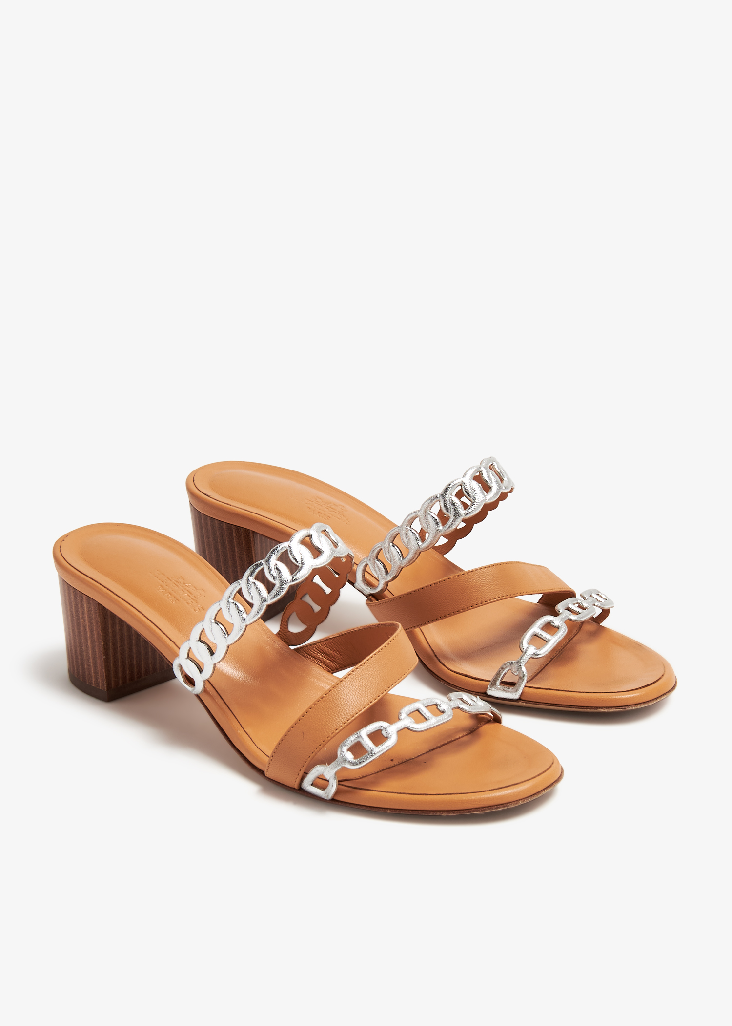 Chaine D'ancre sandals, Brown