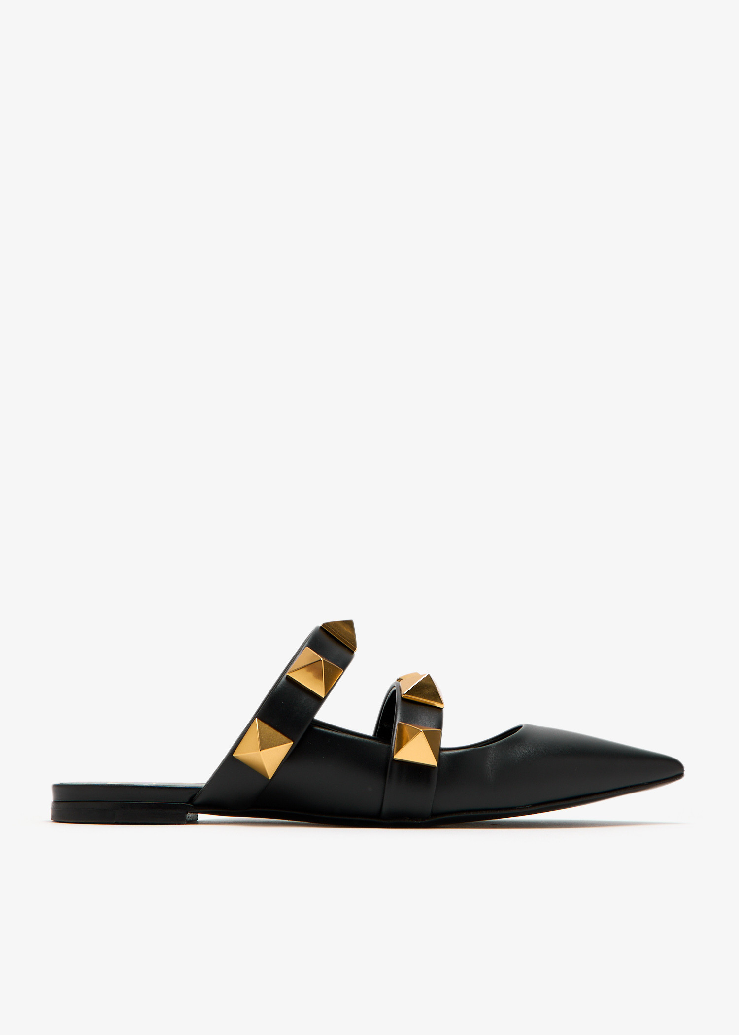 Roman Stud mules, Black
Roman Stud mules, Black