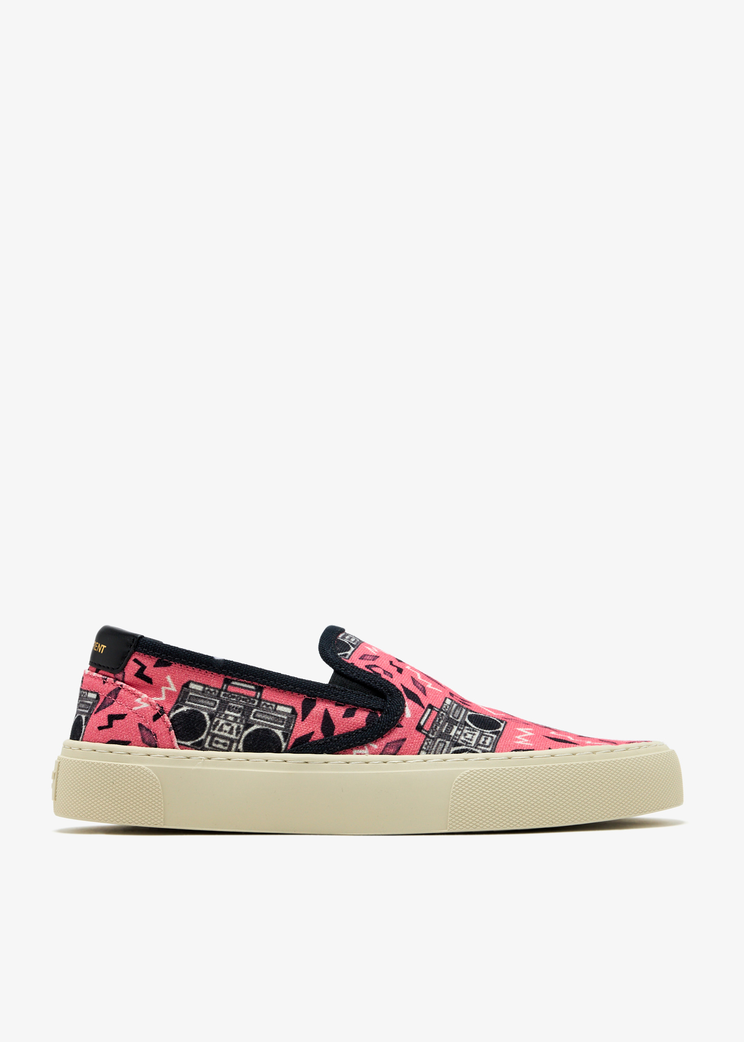 Radio-print slip-on sneakers, Printed
Radio-print slip-on sneakers, Printed