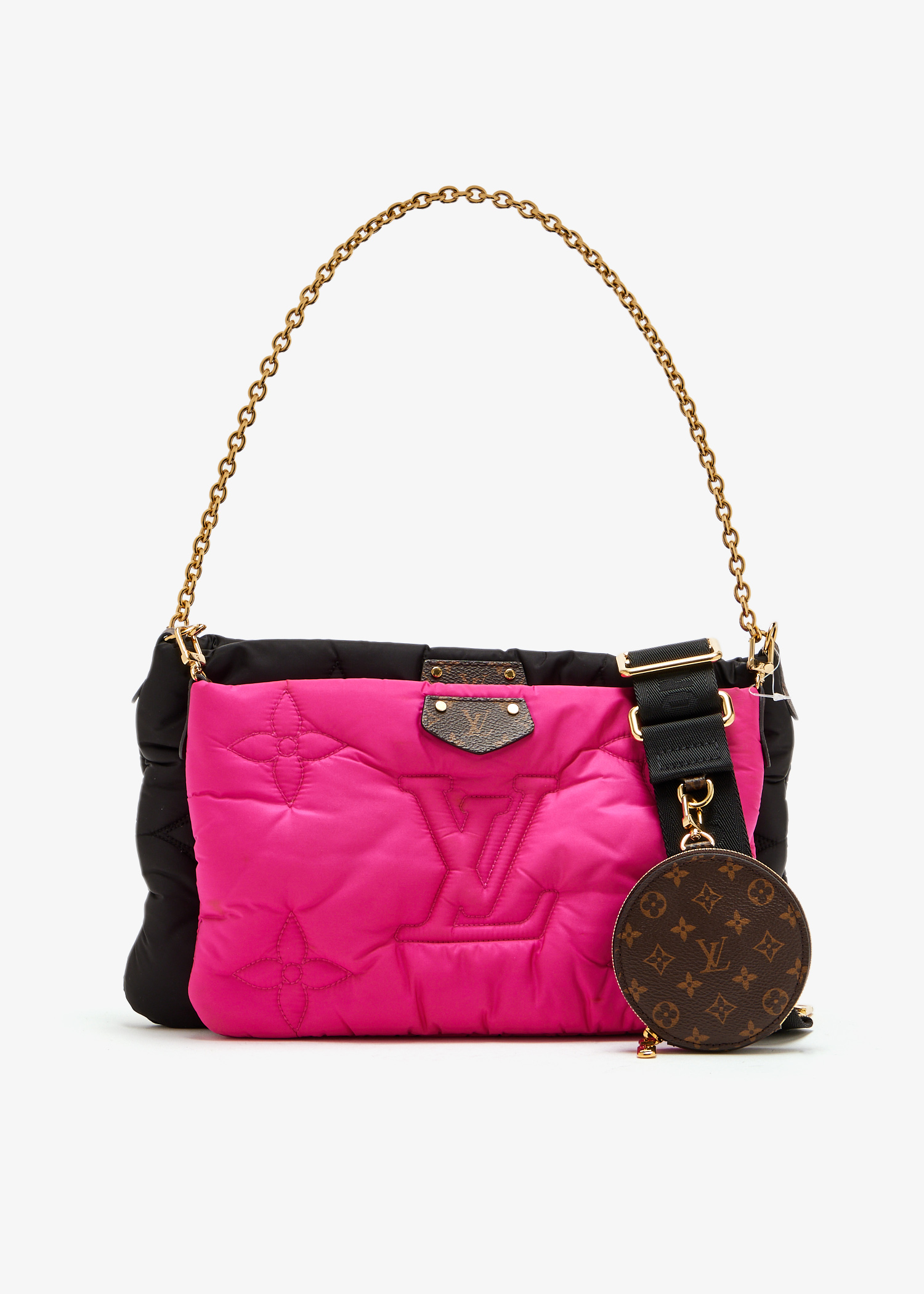 Pillow Maxi Multi Pochette bag, Black
Pillow Maxi Multi Pochette bag, Black