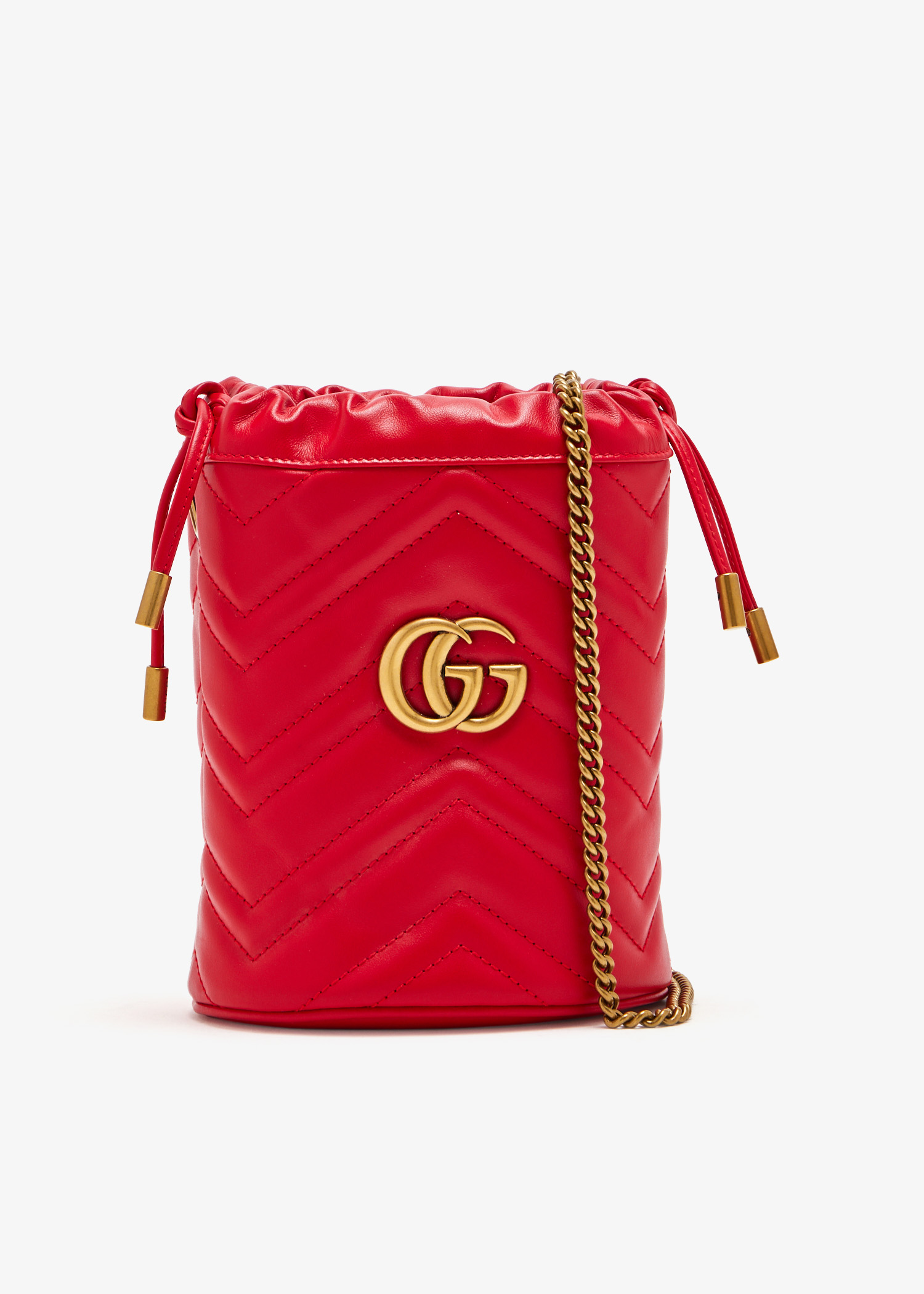 GG Marmont mini bucket bag, Red
GG Marmont mini bucket bag, Red