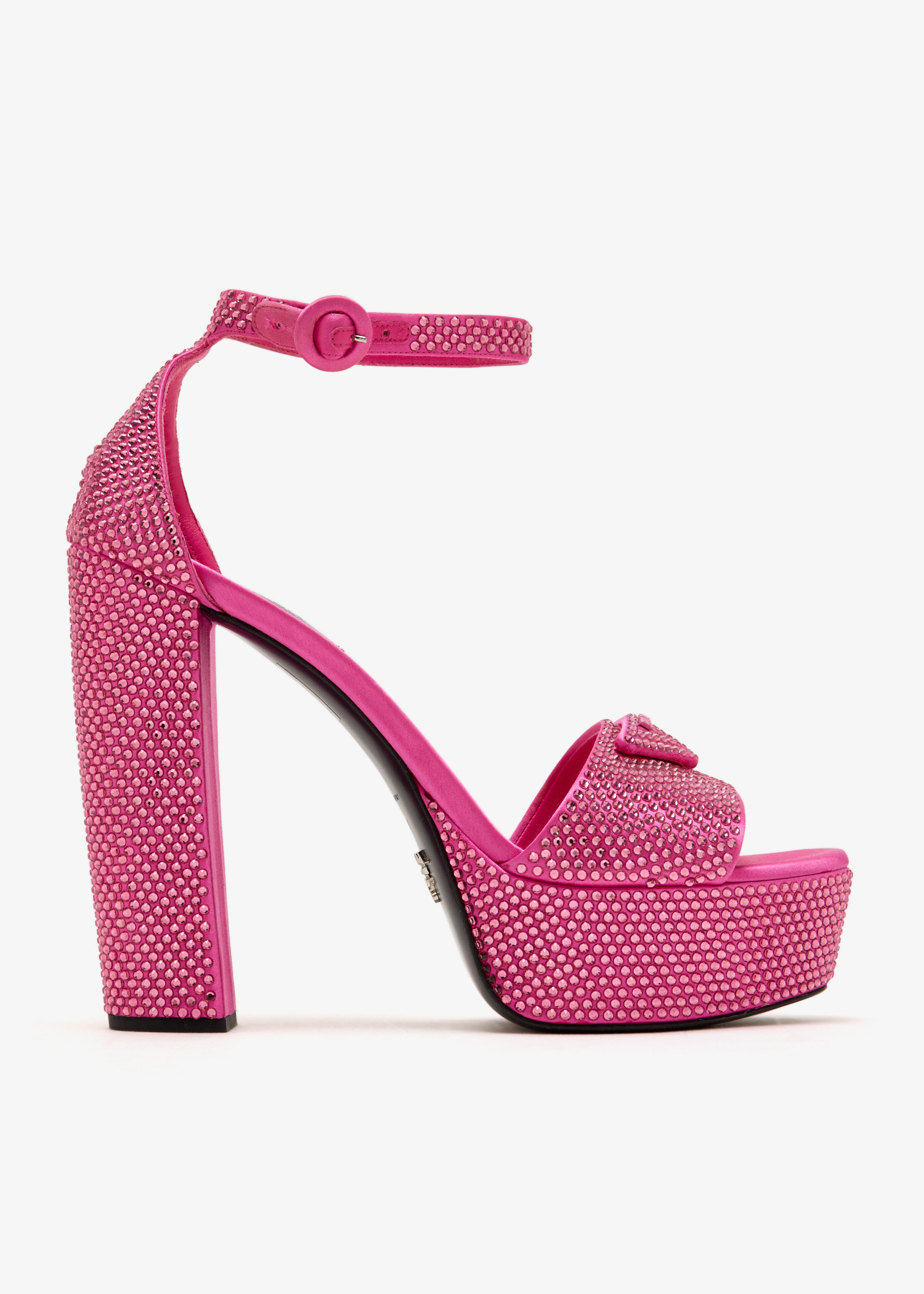 Crystal embellished platform sandals, Pink
Crystal embellished platform sandals, Pink