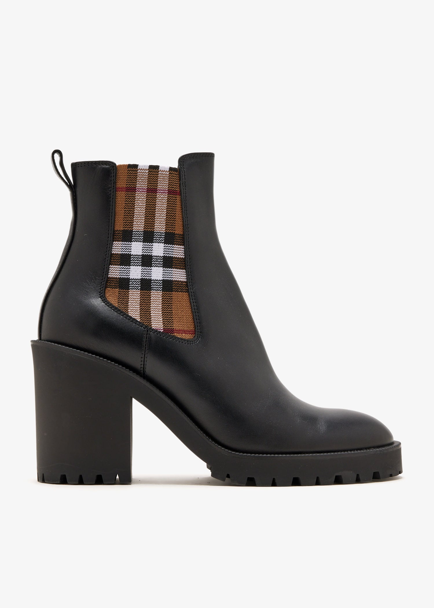 House Check Paneled boots, Black
House Check Paneled boots, Black
