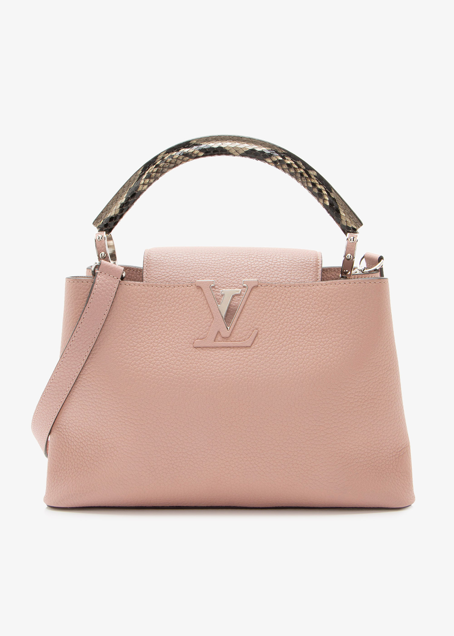 Taurillon Capucines PM bag, Pink
Taurillon Capucines PM bag, Pink