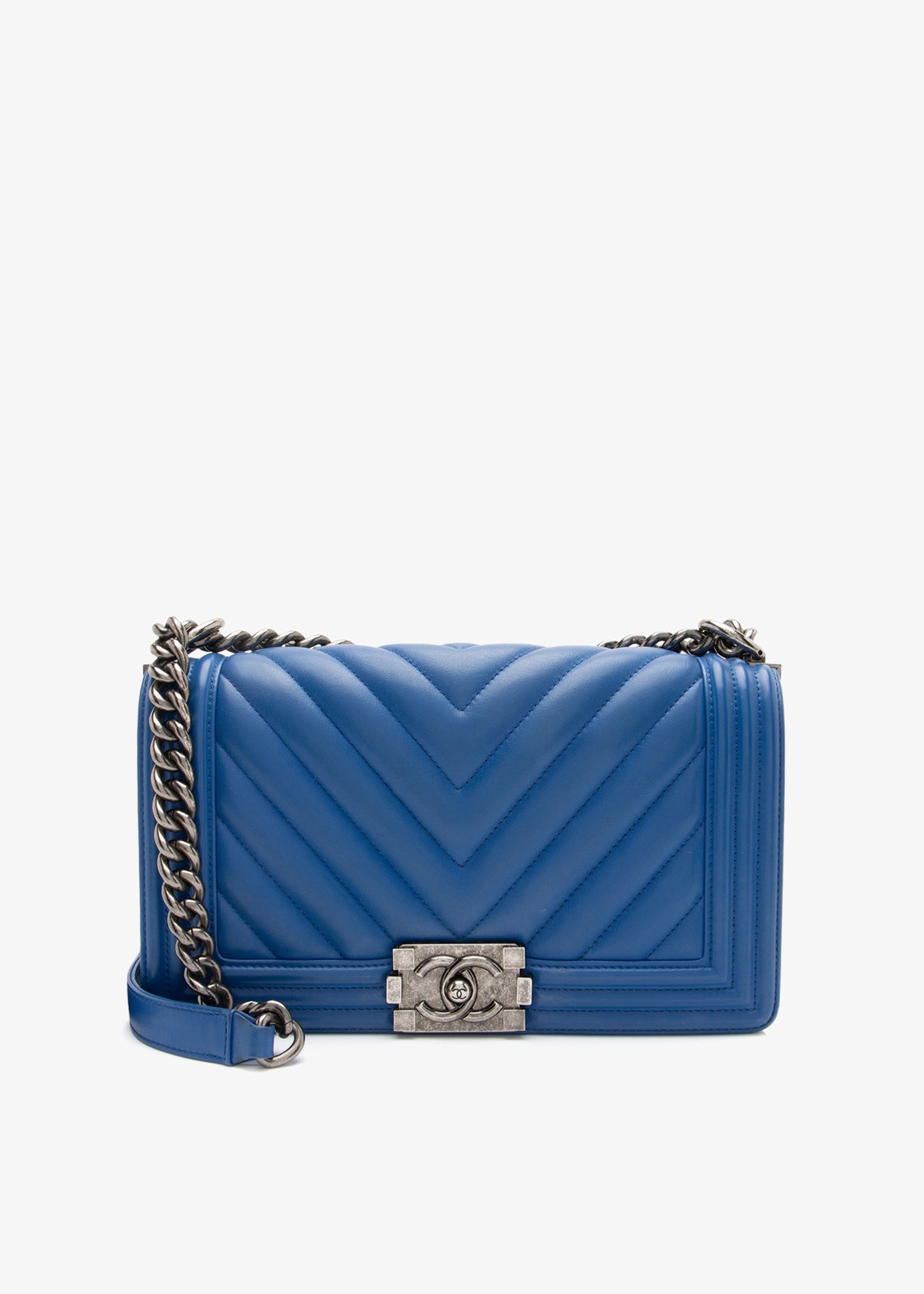 Medium Boy bag, Blue
Medium Boy bag, Blue
