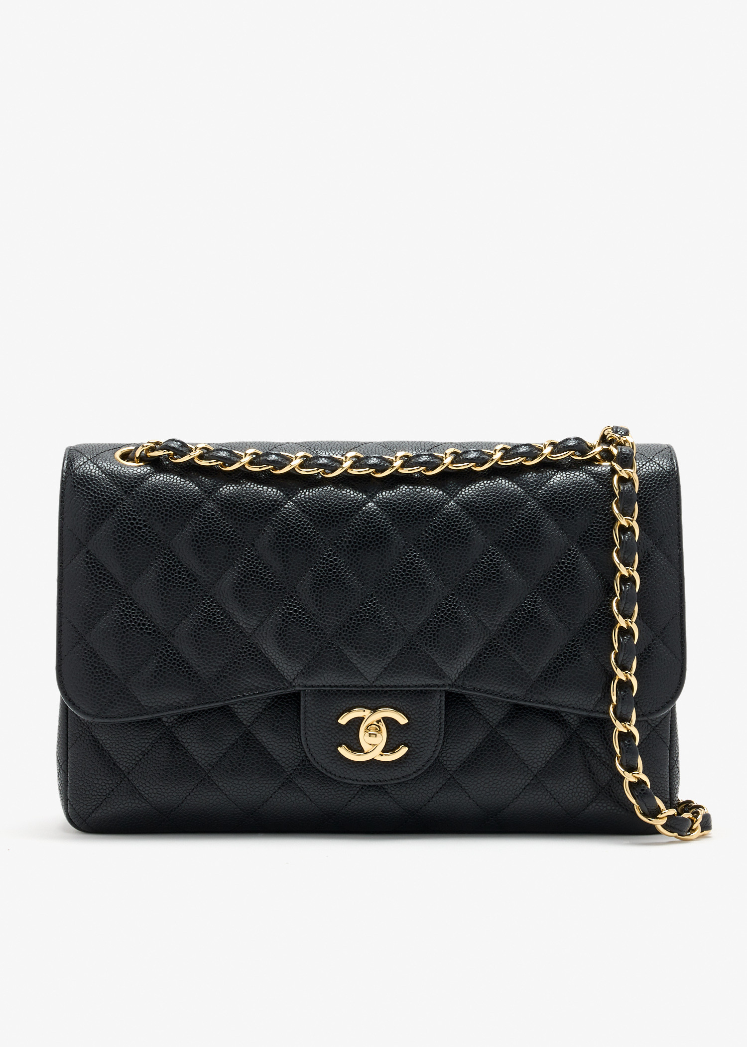 Jumbo Classic Double Flap bag, Black
Jumbo Classic Double Flap bag, Black
