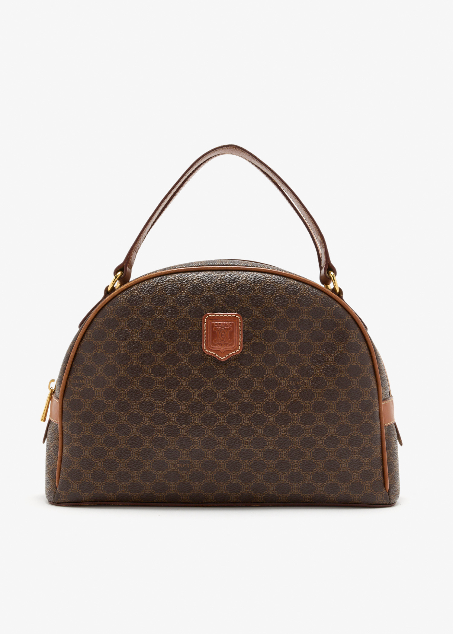 Macadam dome satchel, Brown
Macadam dome satchel, Brown