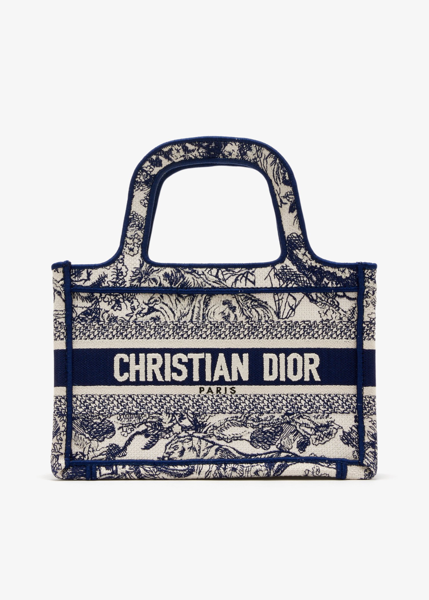 Mini book tote bag, Blue
Mini book tote bag, Blue